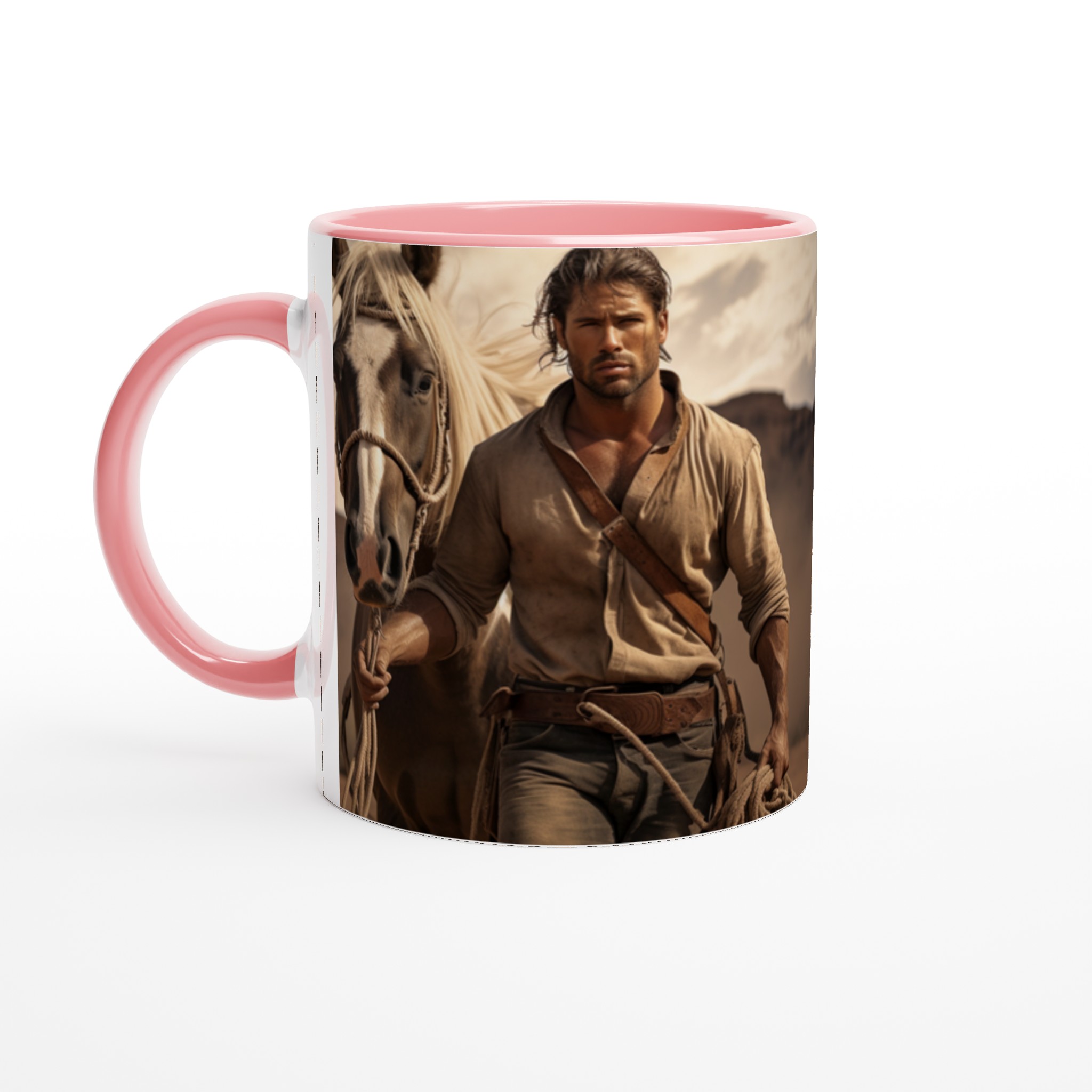 Vilda Västern Cowboy Mugg – Robust 11oz Keramik för Kaffeäventyrare i Valfri Färg! 6 503fc5f6-d401-4732-9b89-aa4da2381f0c