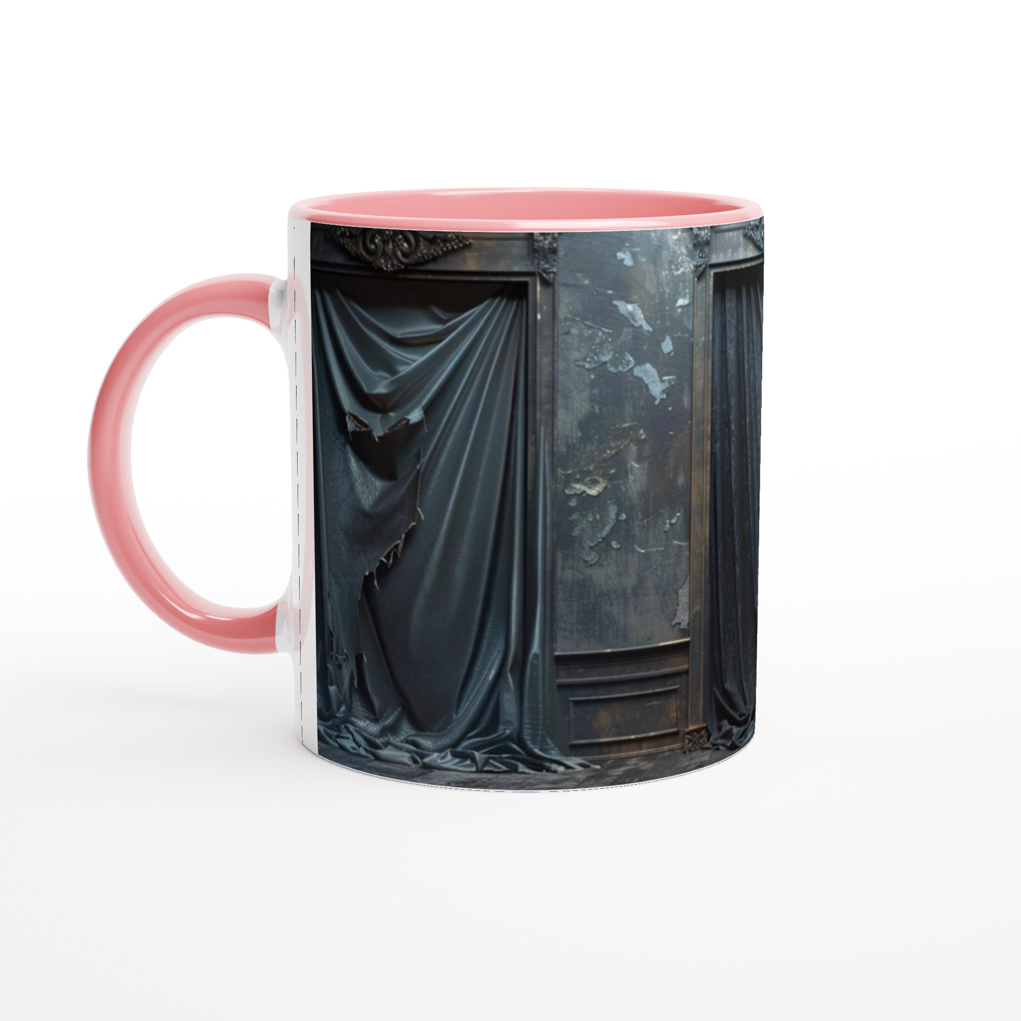 Vit 11oz keramisk mugg med elegant vit finish – välj bland sju livfulla färger för din stil 6 504e5ec3-a8a8-4b99-a965-2f6006cfc03e