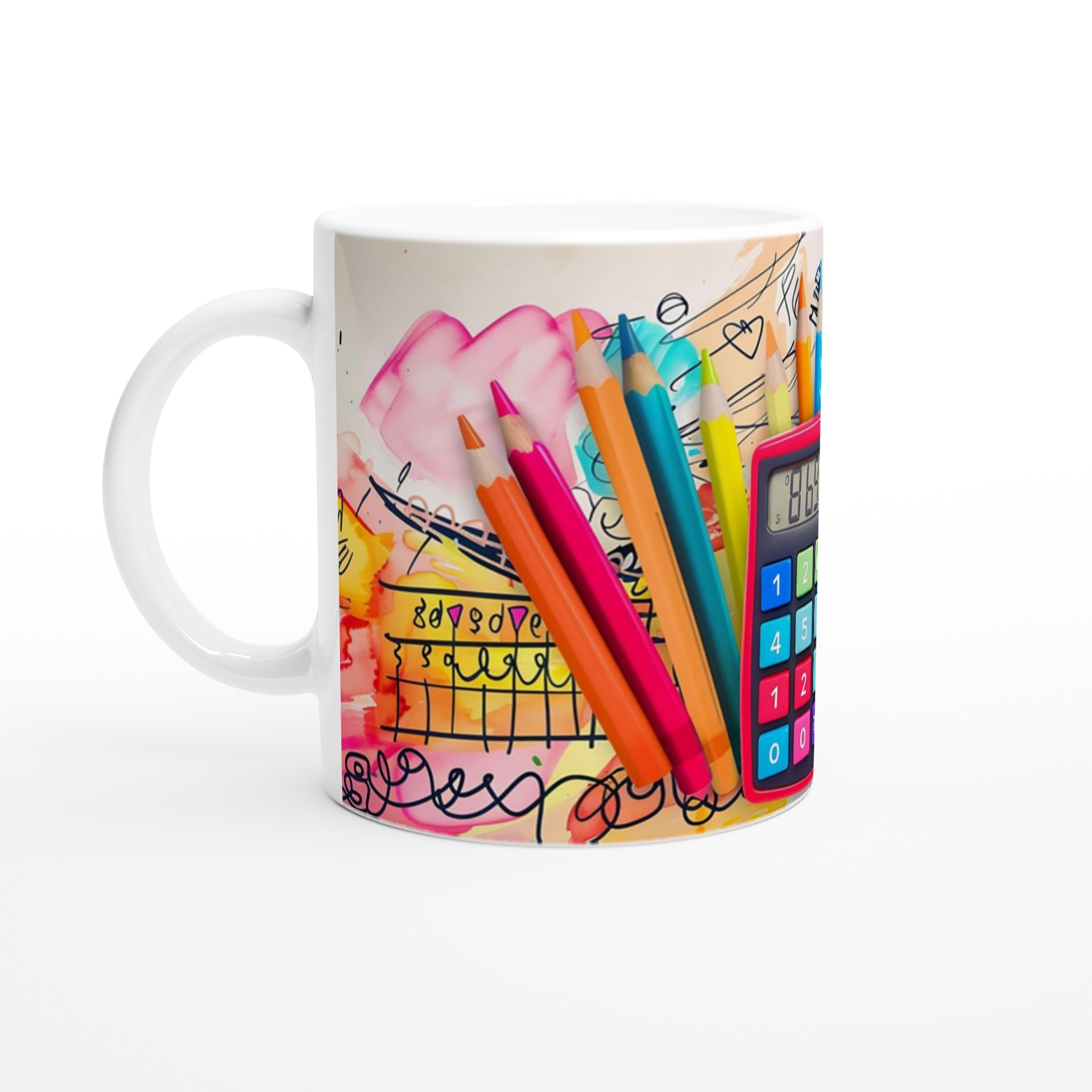 Kreativ Matte Mugg – Färgglad Design för Räknenörden eller Konstnären, Välj Bland Flera Färger 1 50661fe9-f5cf-4410-8e65-7c0c0321bc1d