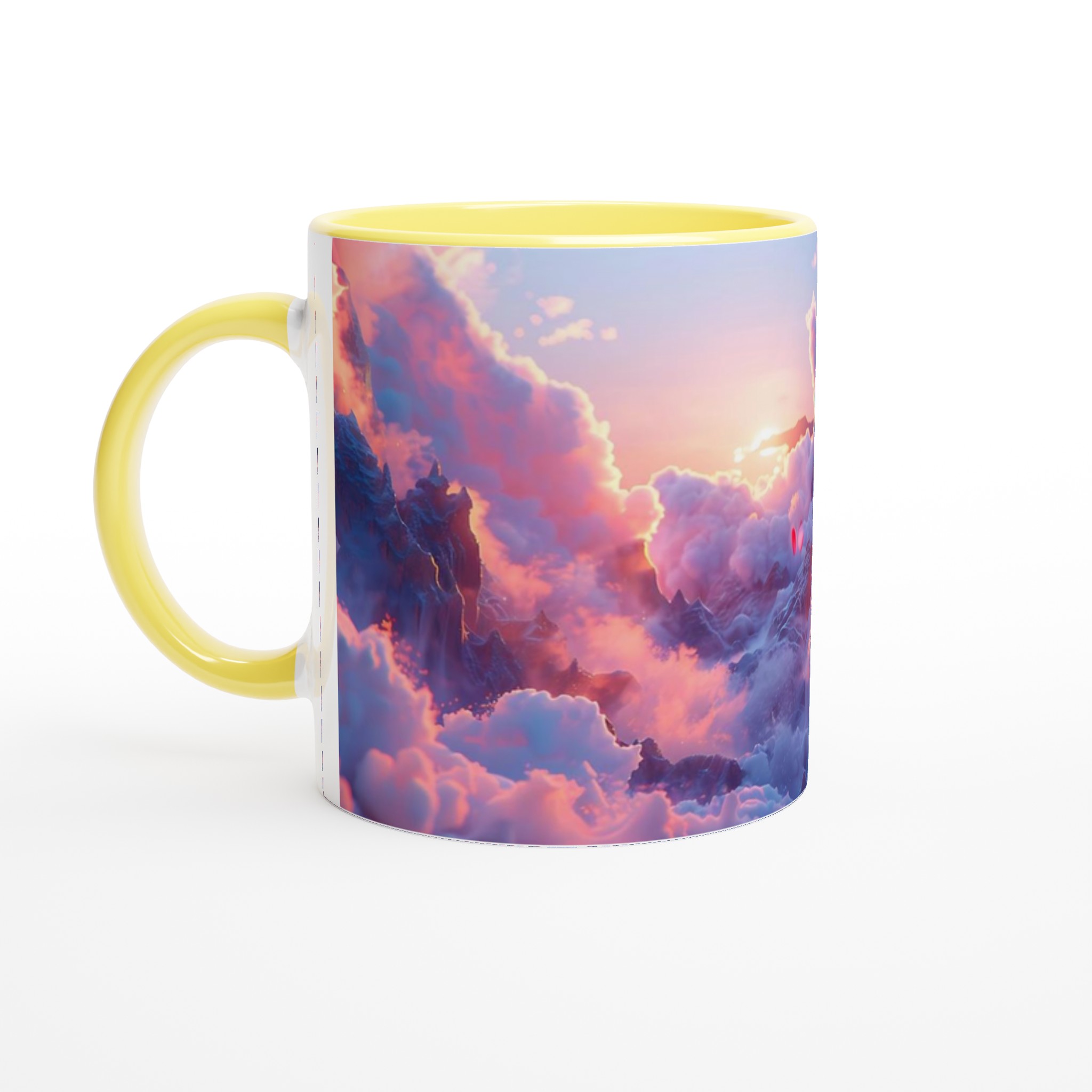 Förtrollad Gryning Keramikmugg – Fantasifull design i mjuka pasteller, 11oz premiumkvalitet 5 508fb1c4-aa5e-4596-86c5-ebca29da65b6