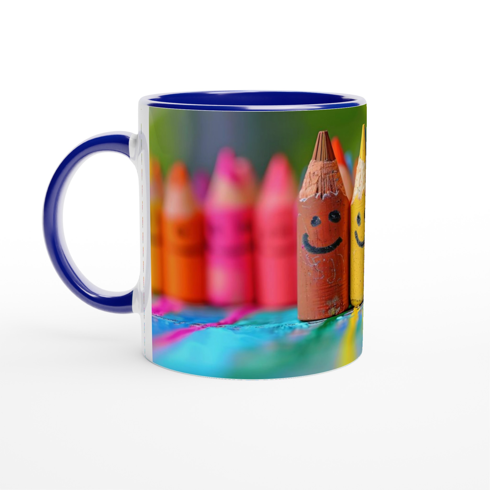 Glädjefylld Konstnärsmugg: Personlig 11oz Keramikmugg i ditt val av 7 livfulla färger! 4 5116230d-8432-4291-a650-753ccf103d72