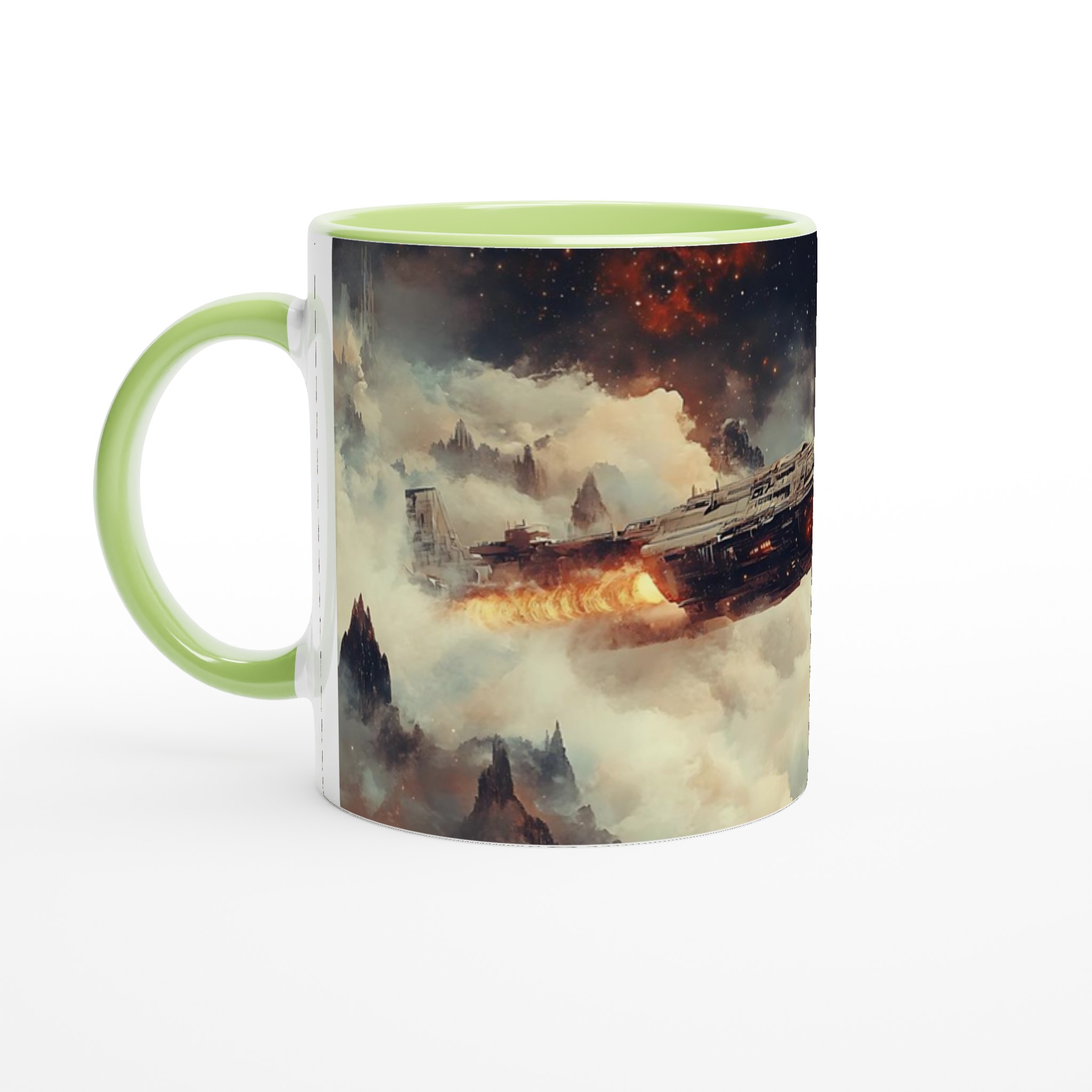 Kosmisk Rymdskeppsmugg – Äventyr i Vintergatan 11oz Keramikmugg 6 5138c706-5dcb-4cc2-ab7f-d26b96e303c5