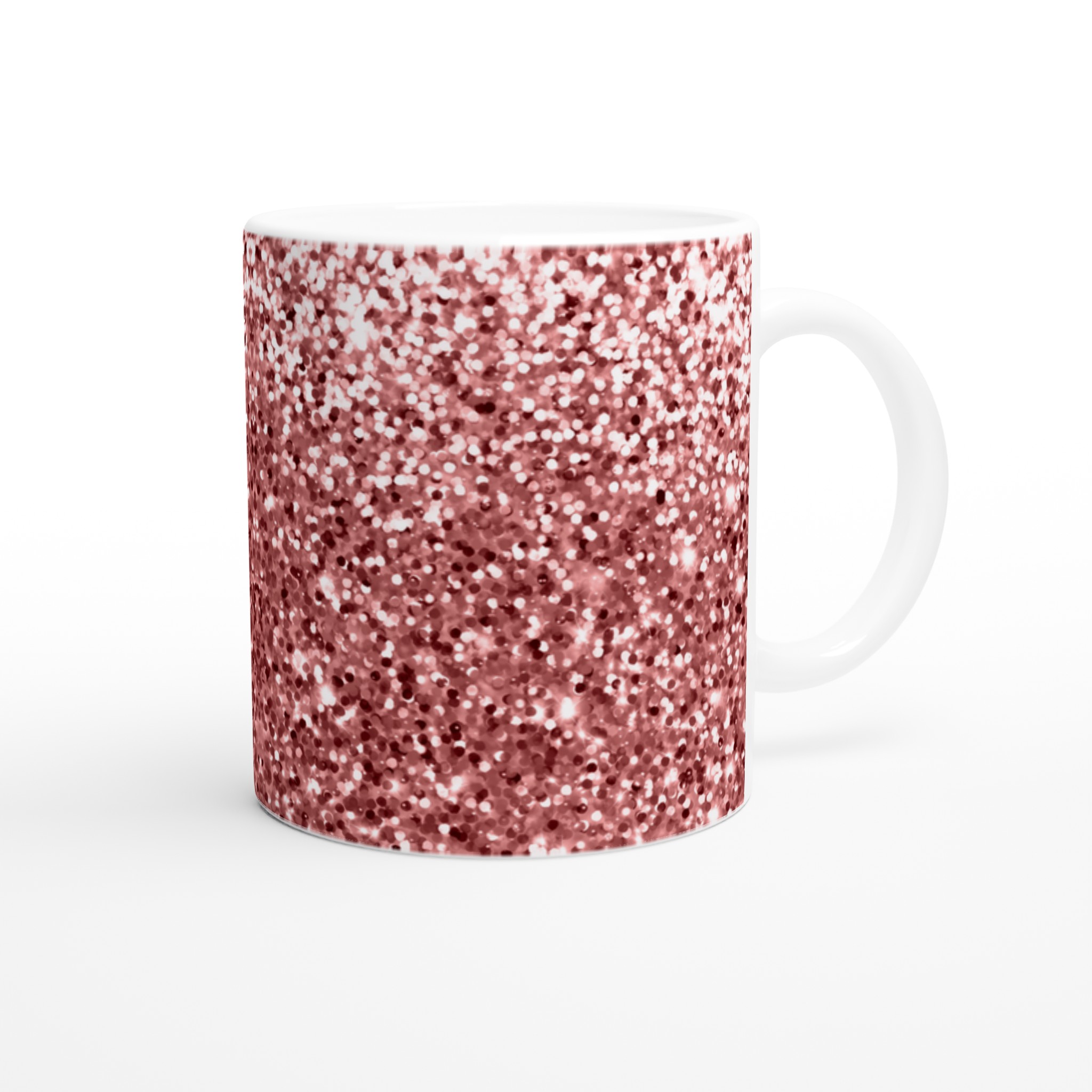 Glittrande Roséguld Keramikmugg – 11 oz för din dagliga glamour, välj din färg! 10 515663ee-40e8-49d5-b26d-0f650963f0f2