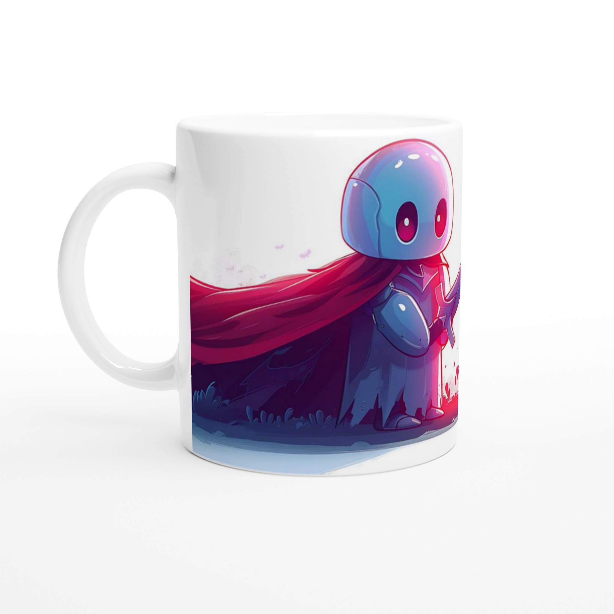 Cosmic Knight Mugg – Äventyrlig Keramikmugg i ditt Val av Färg 1 518009f4-fe5f-47e0-ba59-a92116ade9cb