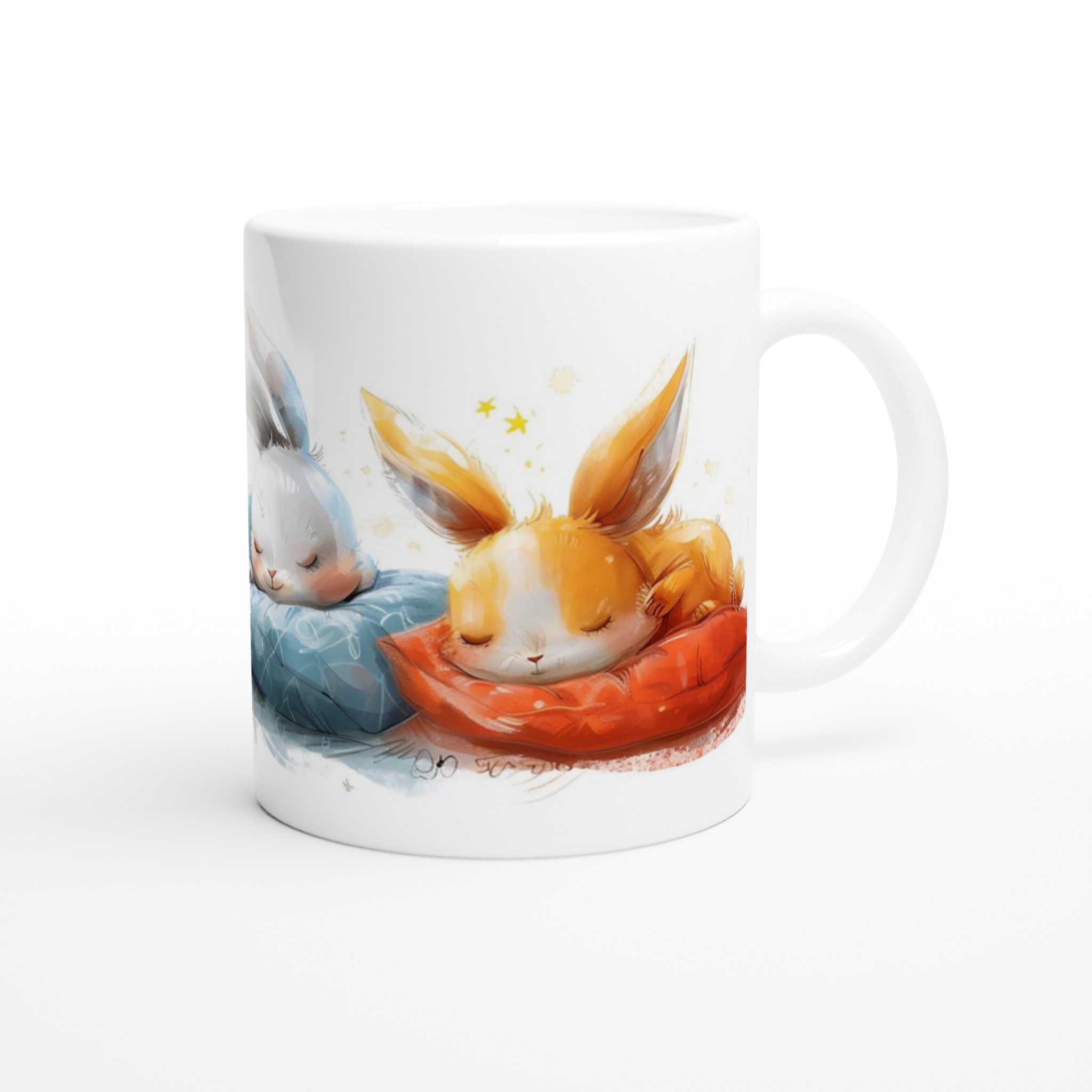Söta Sovande Kanin Mugg – 11oz Premium Keramik för Magiska Kaffestunder i Valfri Färg! 9 51c0d095-a2e7-484a-ab6d-c110ccbc4cf5