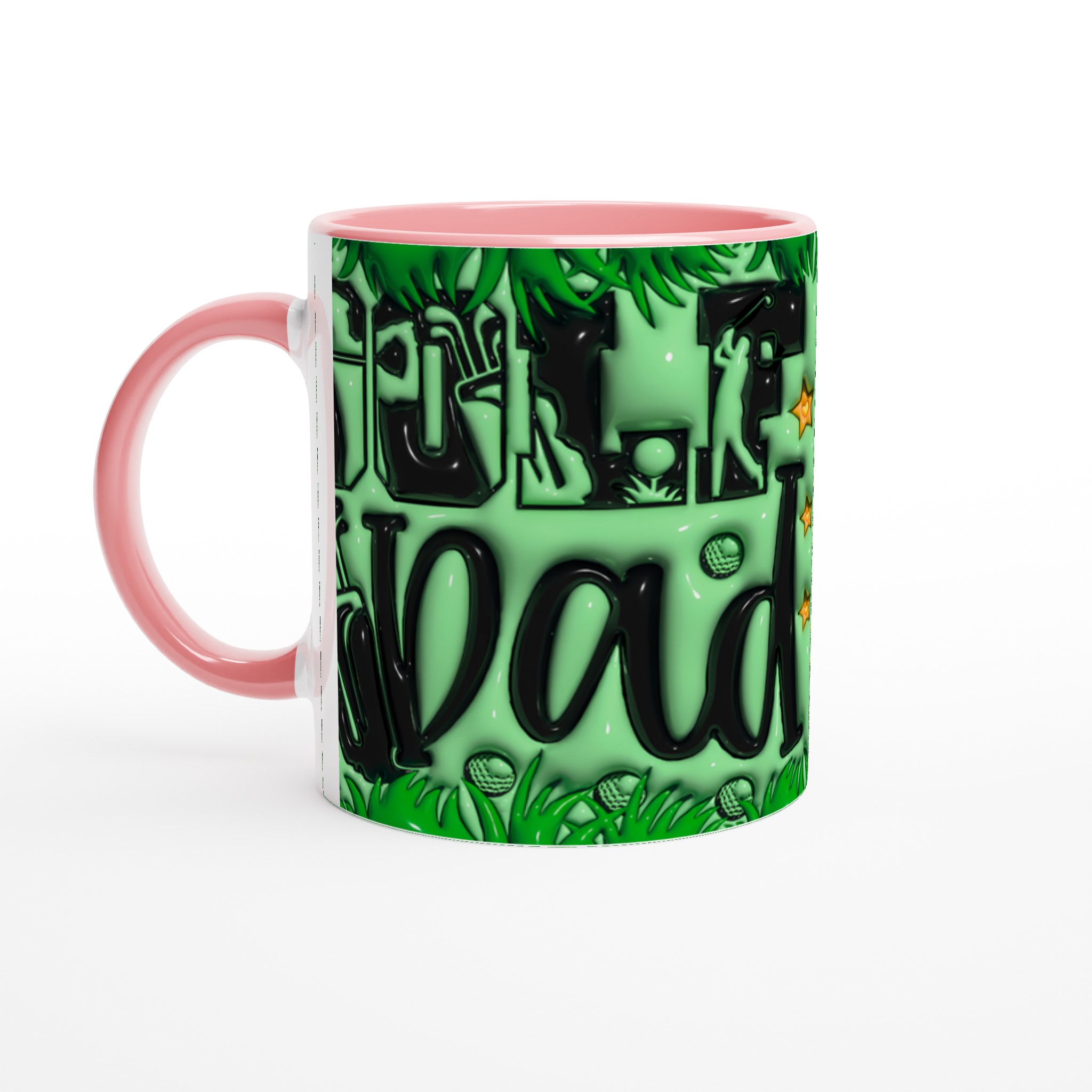 "Golf Dad" Keramisk Mugg – Den Perfekta Presenten för Golffantasten i Ditt Liv, Finns i 7 Färgglada Nyanser! 6 520e8e2e-5b1c-48d9-95a5-34f790a01c24