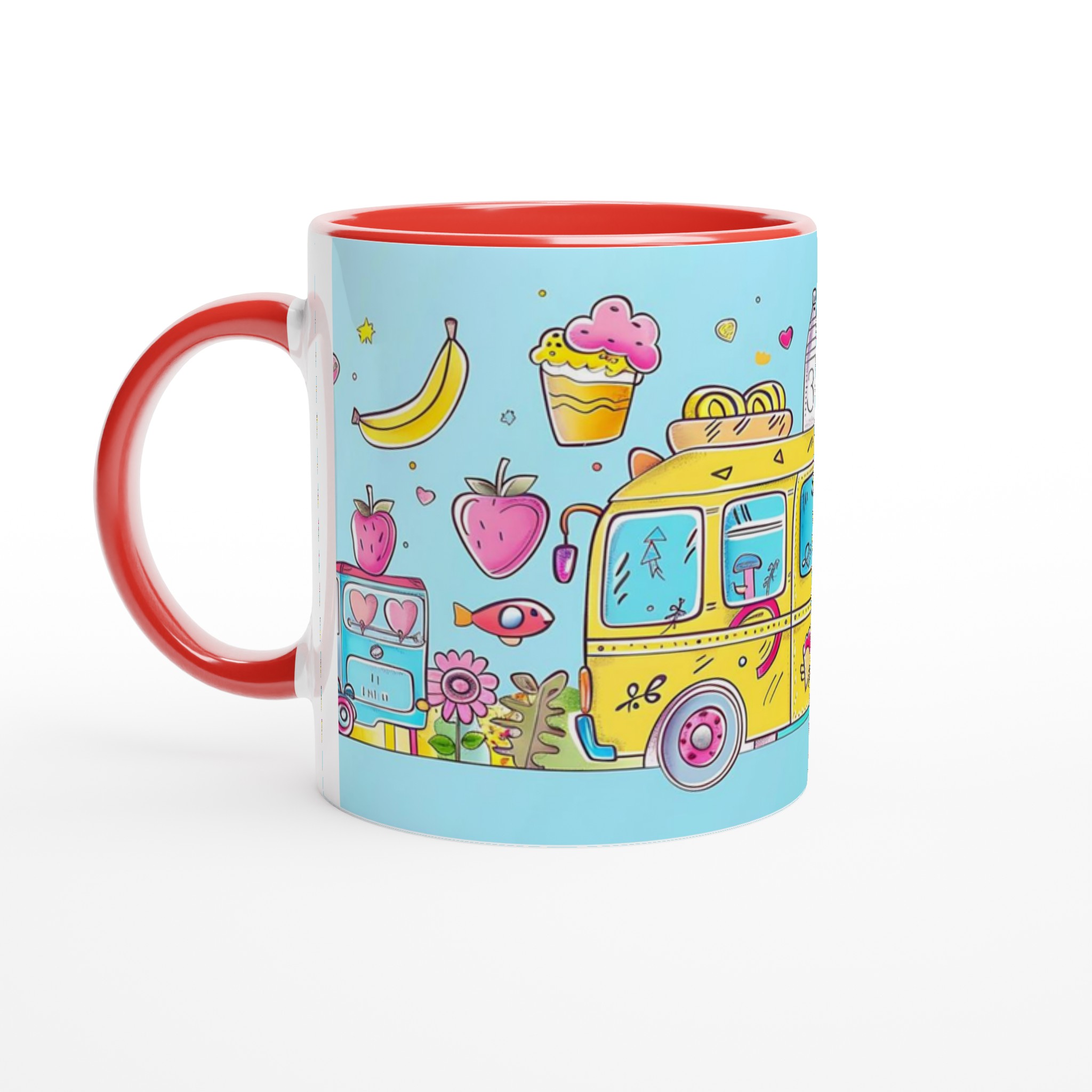 Pastell Pop Art 11oz Keramisk Mugg – Lekfull Design i Sju Glada Färger 2 52489bbd-1f13-4187-ac5f-b87ea911cb4e