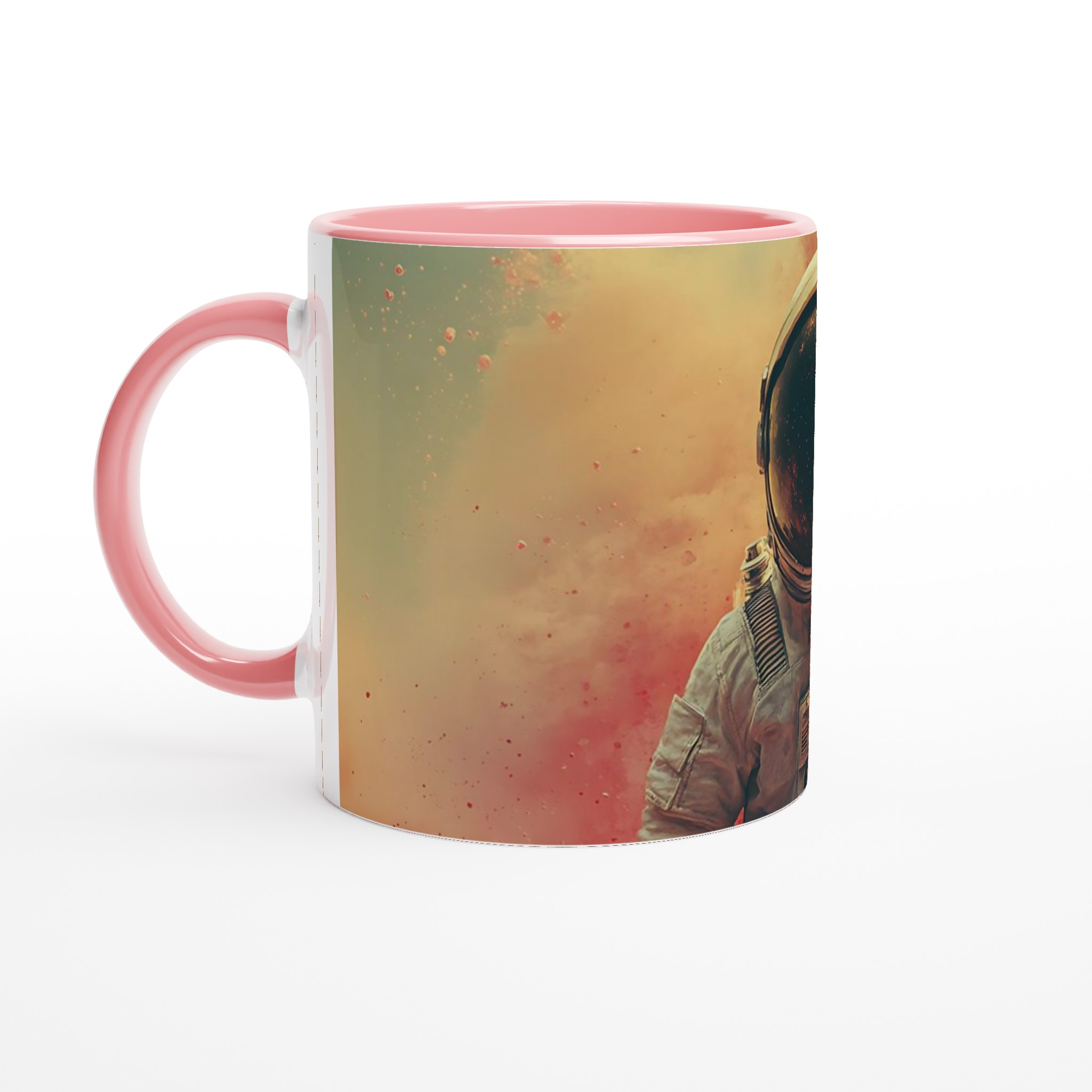 Kosmisk Äventyrsmugg: Astronaut i Stjärnklart Rymden på 11oz Keramisk Mugg 4 5256084a-2f59-47ca-9f97-f835673e84e2