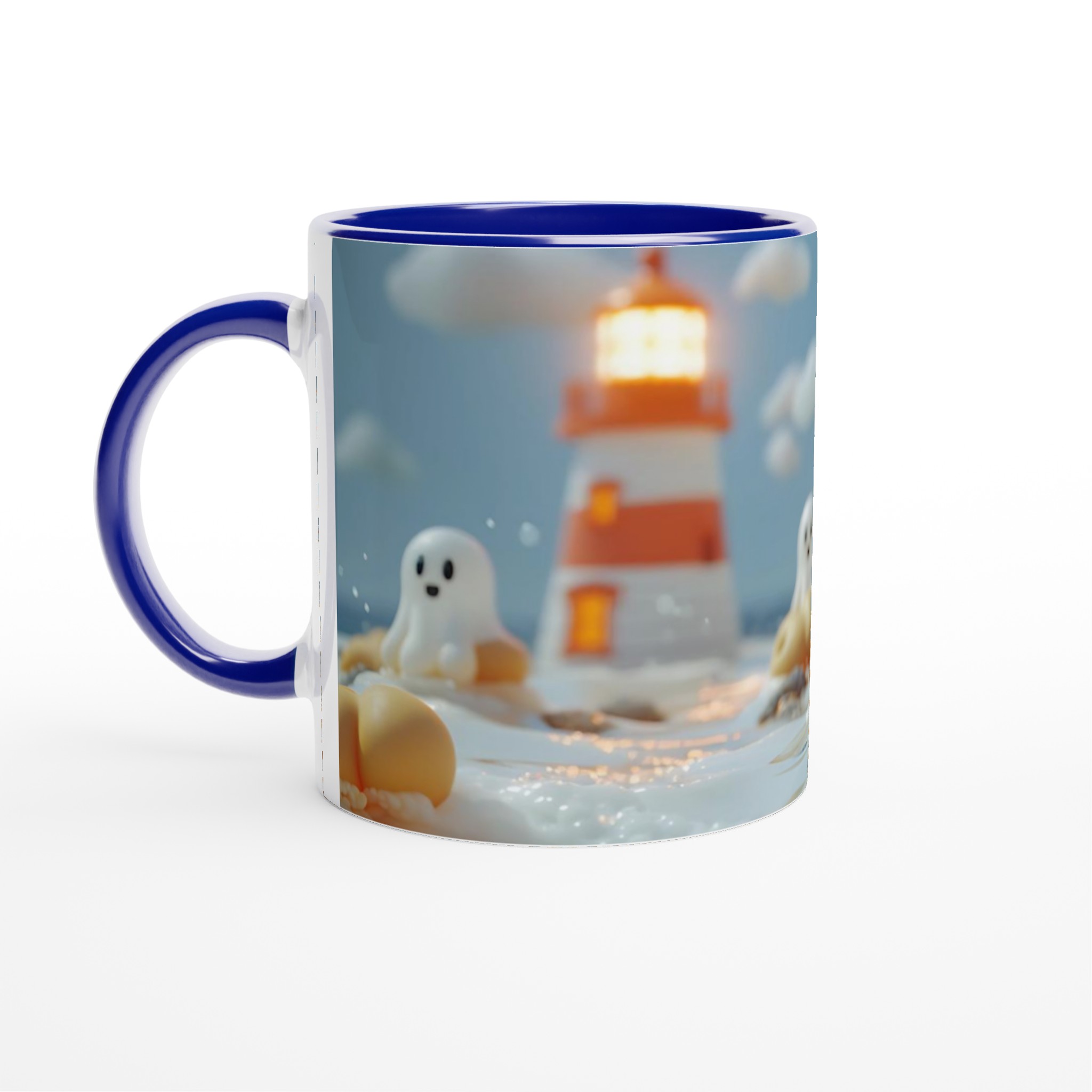 Söt Spöke Vid Fyren – Keramisk Mugg för Roliga Kaffestunder i 7 Färger 4 53b2ab69-1972-4b35-9c2c-030ebecfe531