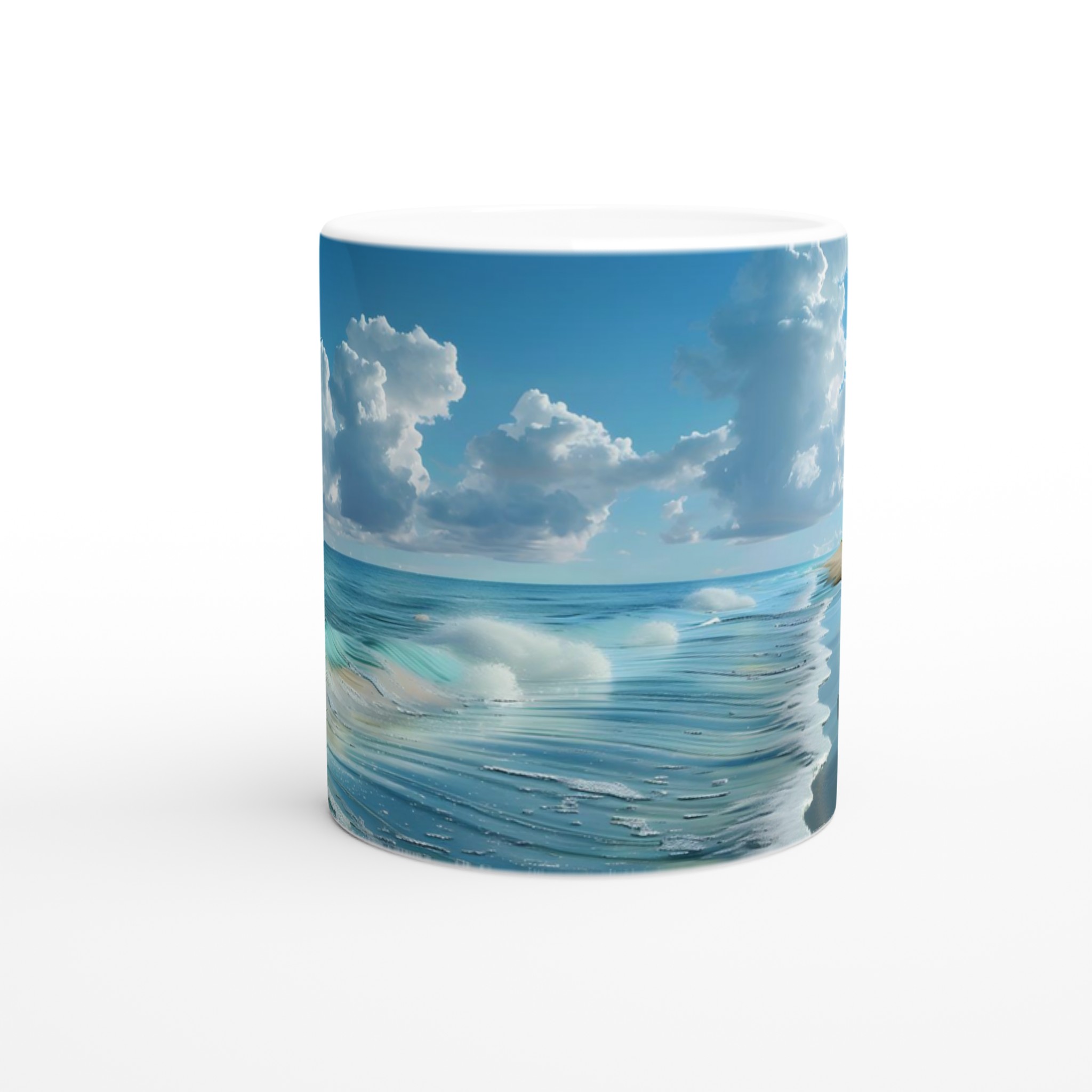 Havsdröm 11oz Keramikmugg – En bit av paradiset i din hand, i flera levande färger 8 541b637f-a030-4477-9285-088ffb304f2e