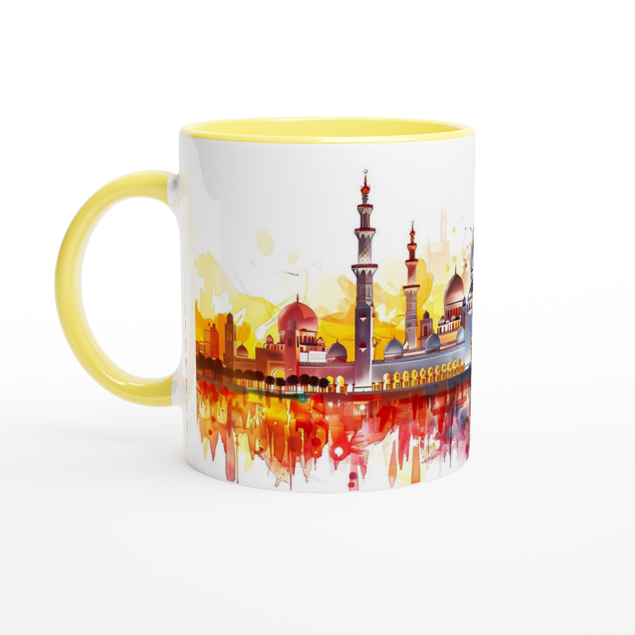Mångfärgad Orientalisk Arkitektur 11oz Keramisk Mugg – Konstnärligt Tryck & Hållbar Kvalitet 5 54558477-47da-48b7-8adc-91d271c6a28f