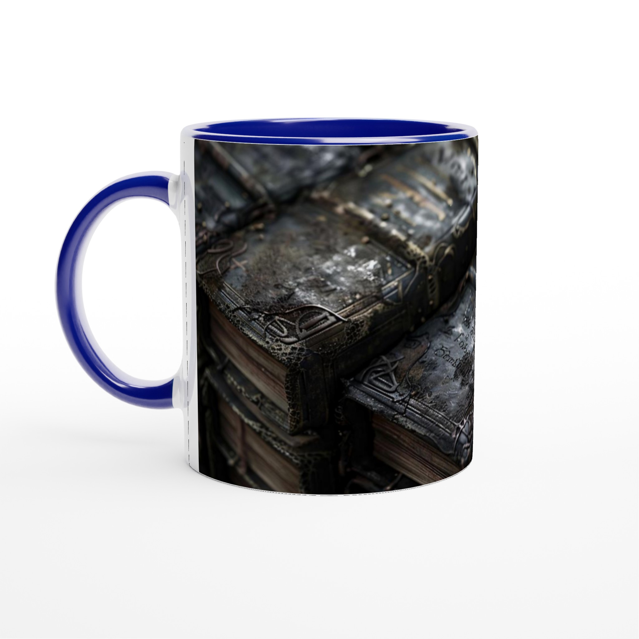 Mystisk Antik Bokaesthetic 11oz Keramisk Mugg – Välj bland 7 Magiska Nyanser 4 5456e80c-bcba-4250-ab31-91f9d8523e25
