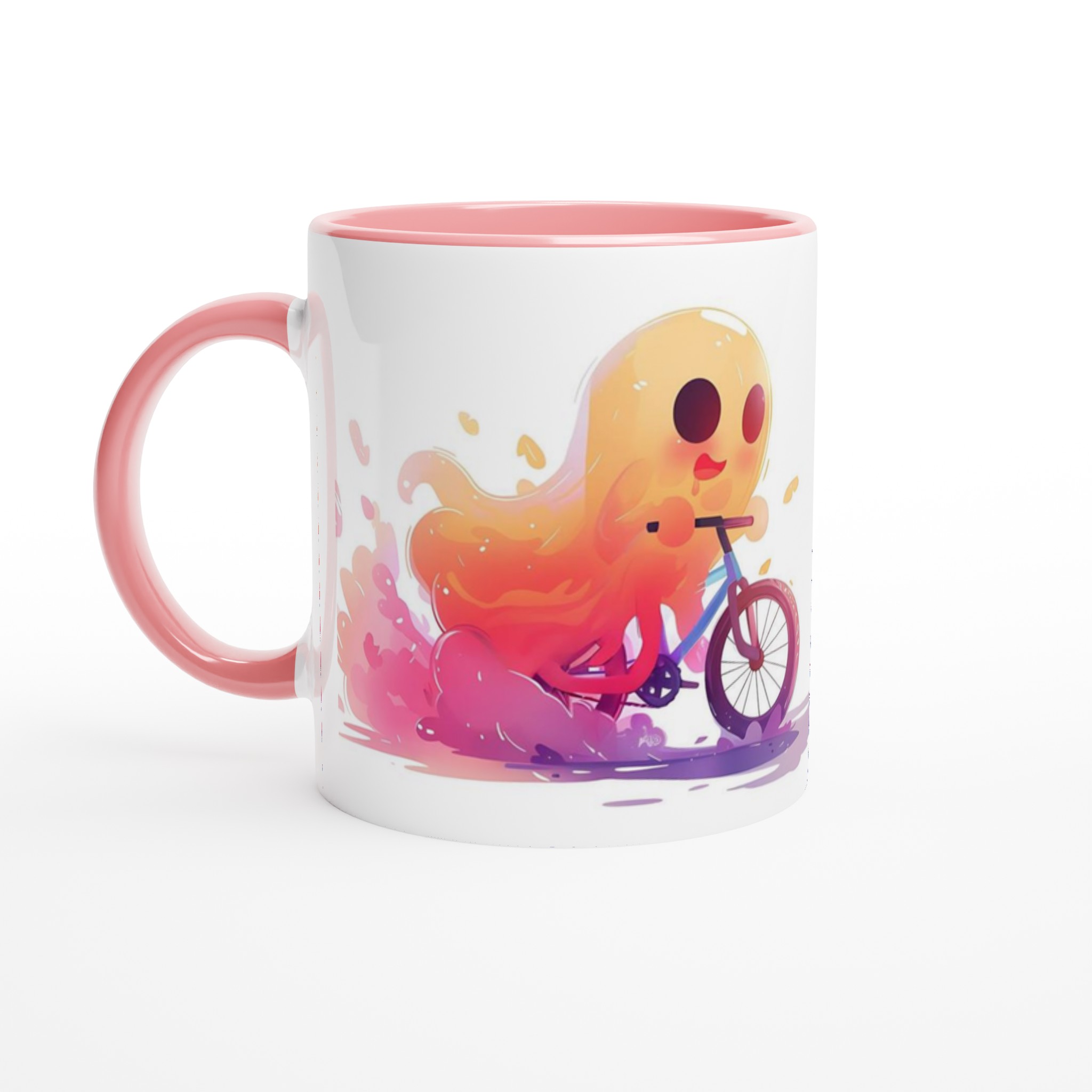 Busiga Spöken på Cykel Mugg – Rolig 11oz Keramikmugg i Flera Färger 6 54e02c97-87a3-4523-b729-049794808d3e