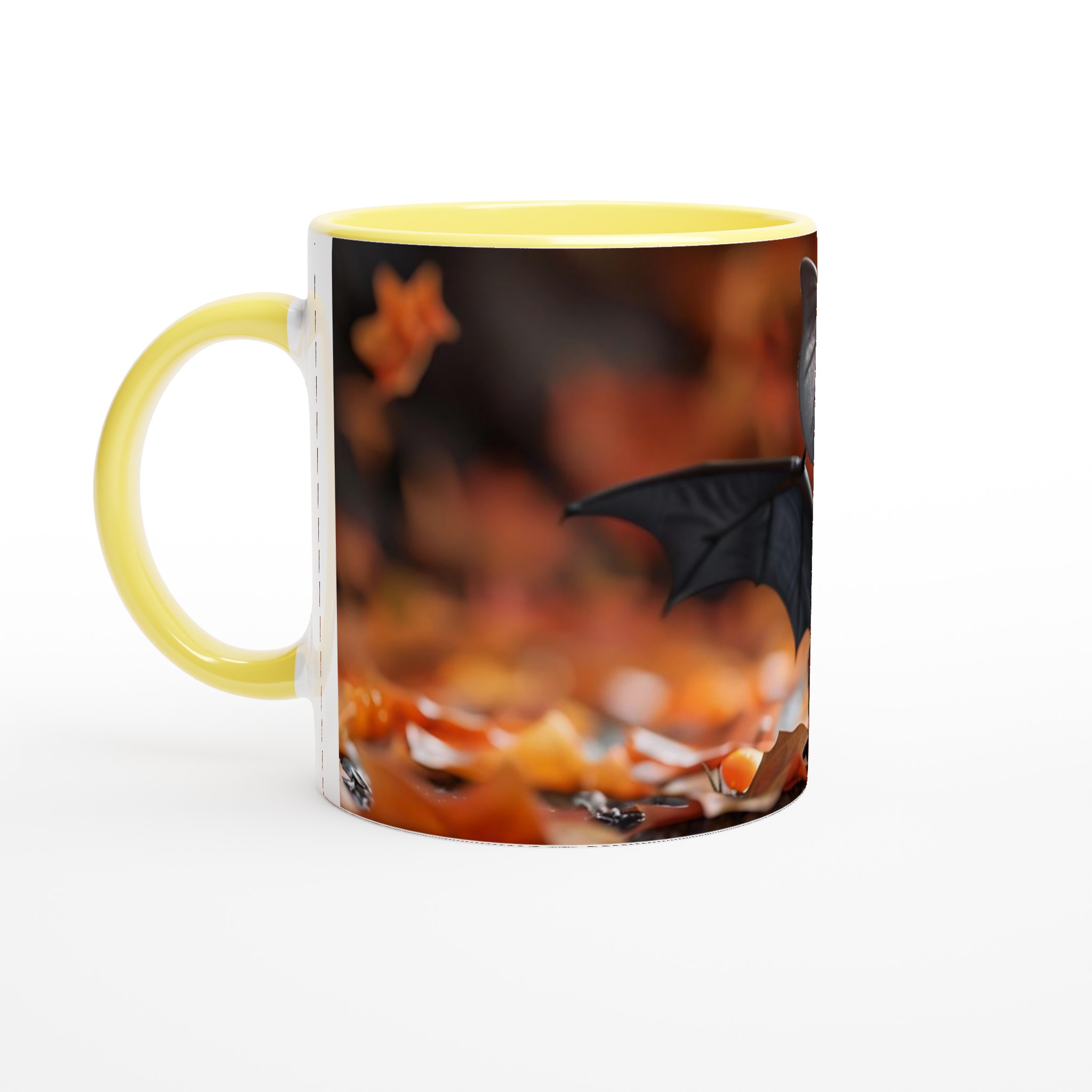 Söt Fladdermus Halloween Mugg – Perfekt för Höstmys & Bus eller Godis-Känsla, Välj din färg! 5 54f31580-0f85-42aa-b328-6a22d362b31c