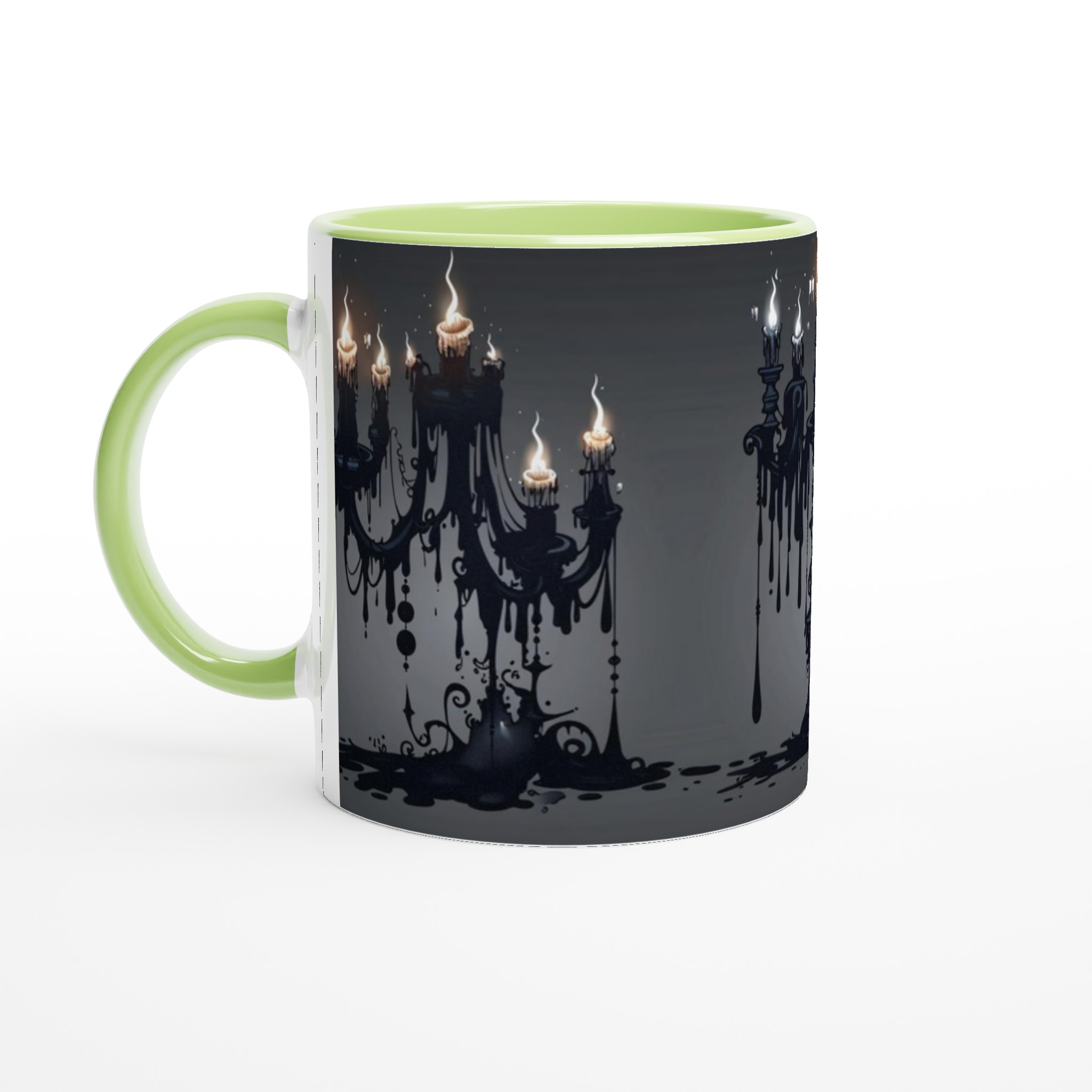 Mystisk Gotisk Ljusstake Mugg – 11 oz Keramikmugg i ditt val av 7 färger 3 5503450e-ecdd-4b1d-a08c-35bed11ade39