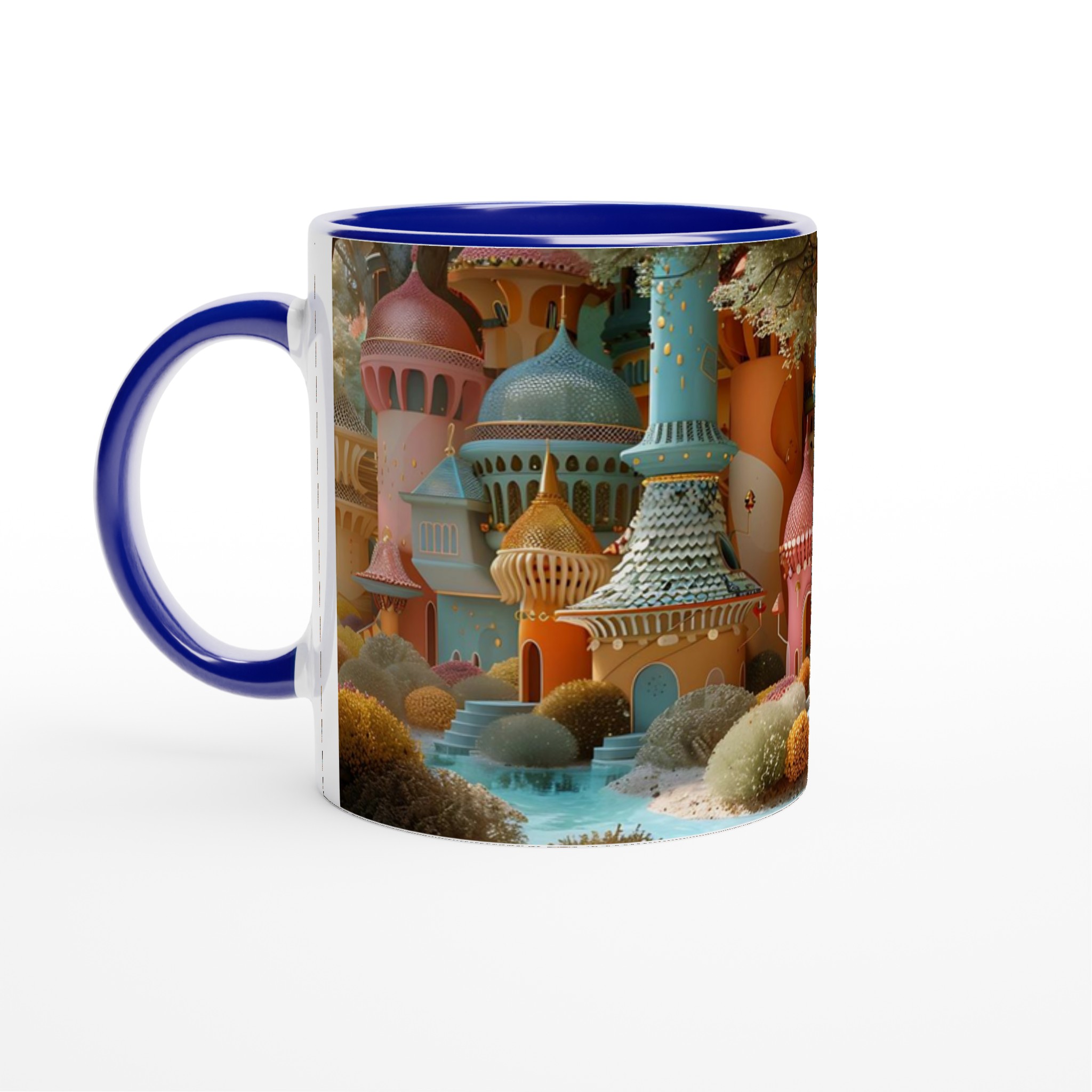 Fantasislott Mugg – 11oz Keramisk Kaffekopp i Välj Själv Färg 4 55d6215a-c167-4603-9874-3397c9b79bb4