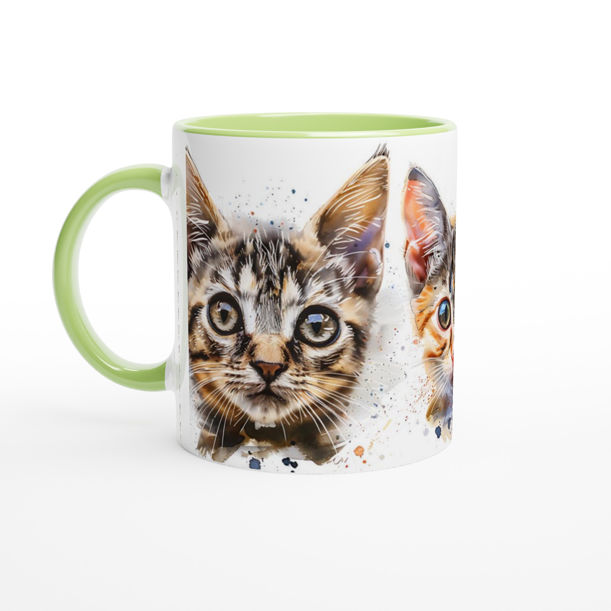 Konstnärlig Akvarell Kattmugg – Personlig 11oz Keramikmugg i ditt val av 7 Livfulla Färger 3 55e3e9a9-b192-4c10-8800-276c61c3ae08
