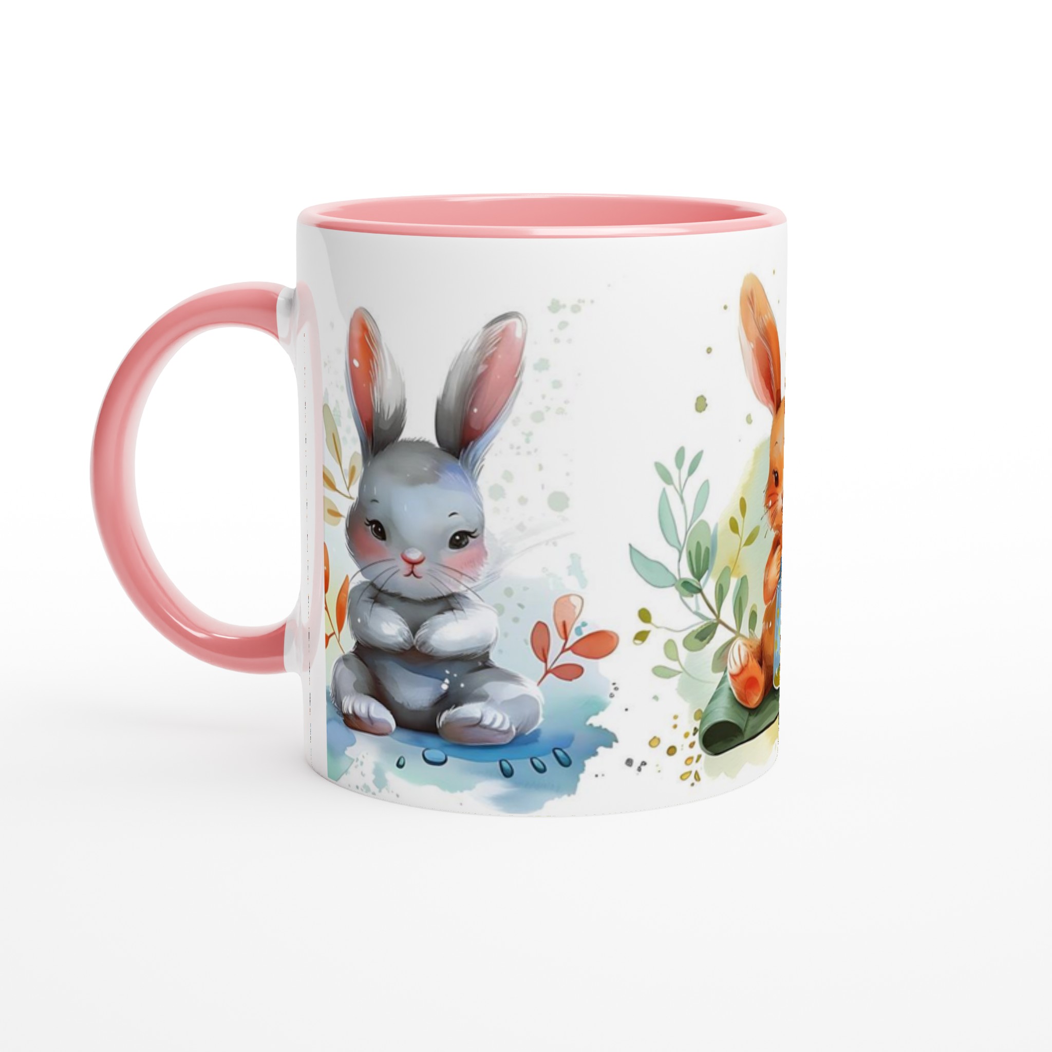 Söta Akvarell Kanin Mugg – Personlig 11oz Keramisk Kaffekopp för Barn & Kaninälskare i Flera Färger 6 55e7ab25-d754-4bf7-9650-3882d1b5bd86