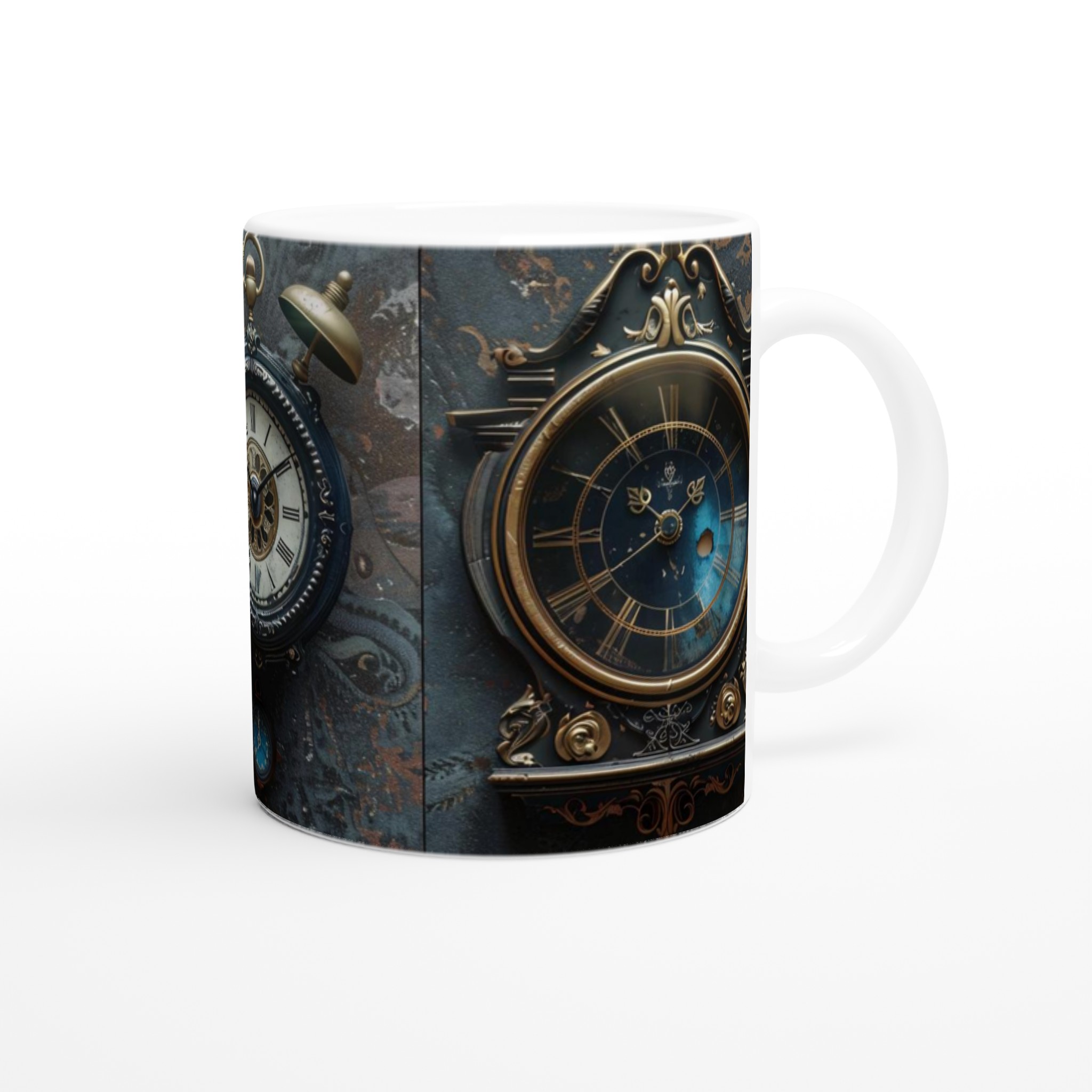Tidlös Elegans: 11oz Keramikmugg med Vintage Art Deco-Inspirerad Design – Välj Din Färg! 9 55f897a2-de7d-4494-bf33-2961a75ce293