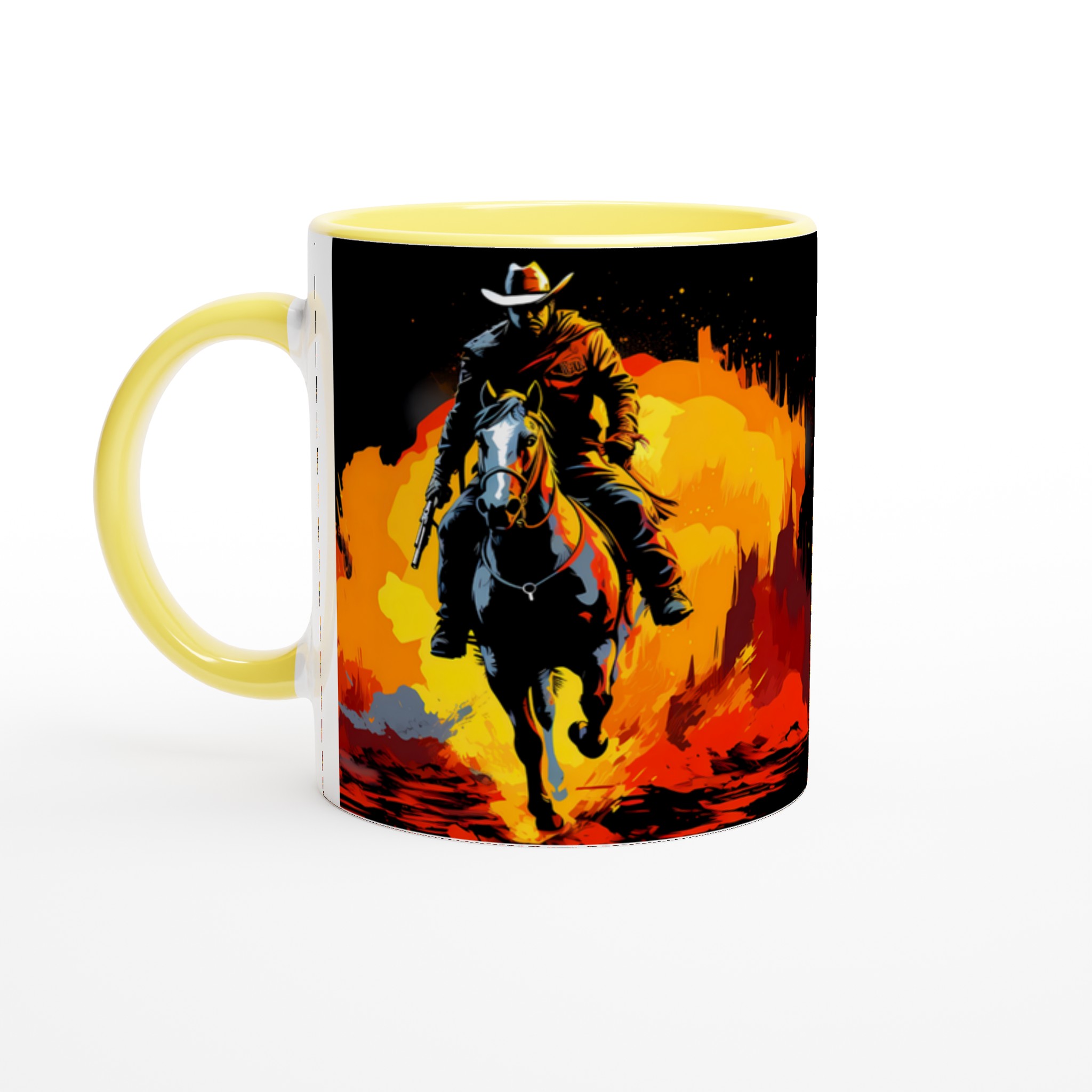 Wild West Firestorm Mugg – Keramisk 11 oz med kraftfullt motiv & färgval 5 55fecae7-f6dd-468d-8db2-5ed64fe1dd95