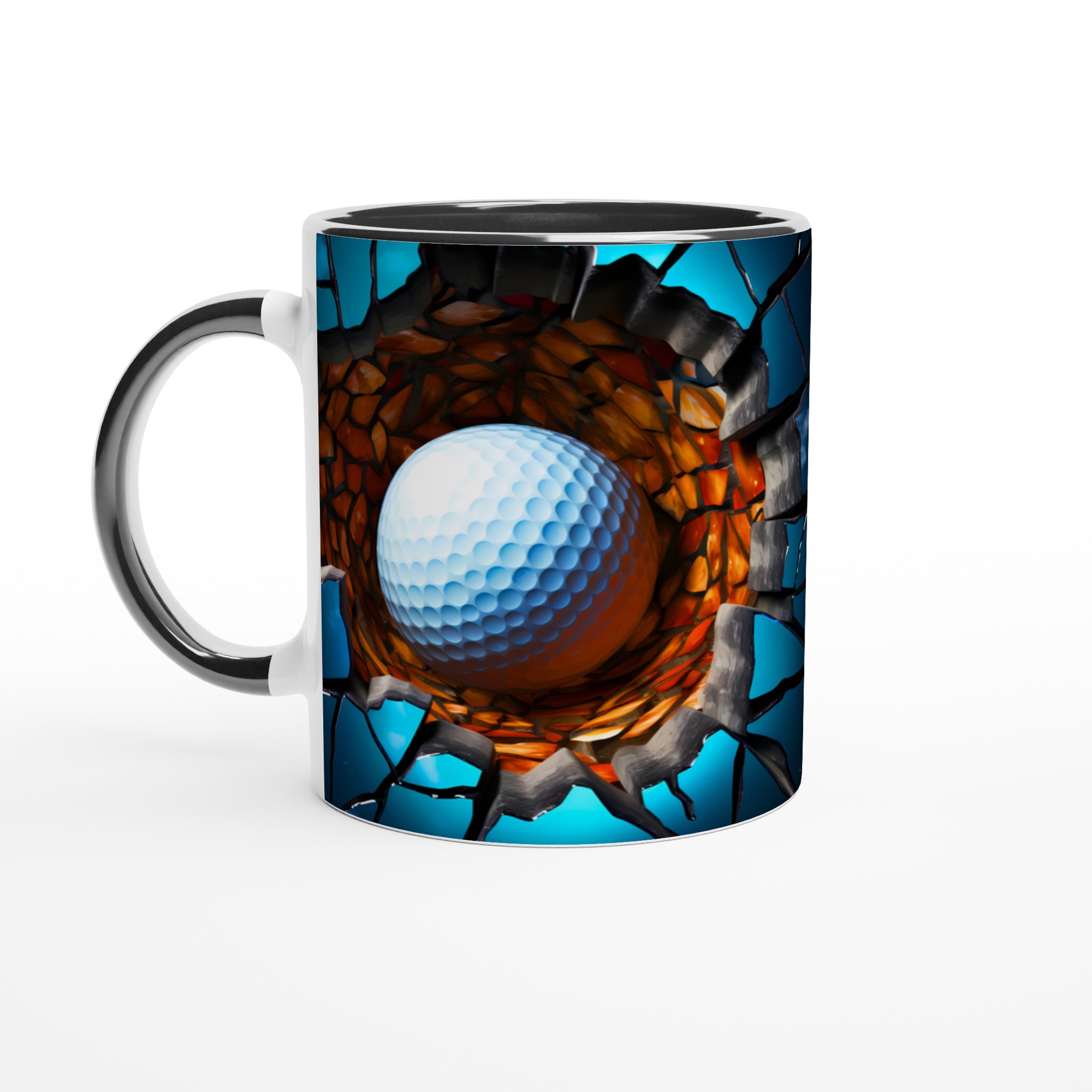 Abstrakt Golfboll Mugg – Perfekt för Golfälskaren, Välj din Färg! 7 56181d5c-88db-4a74-a9d0-bf22f01c71fe