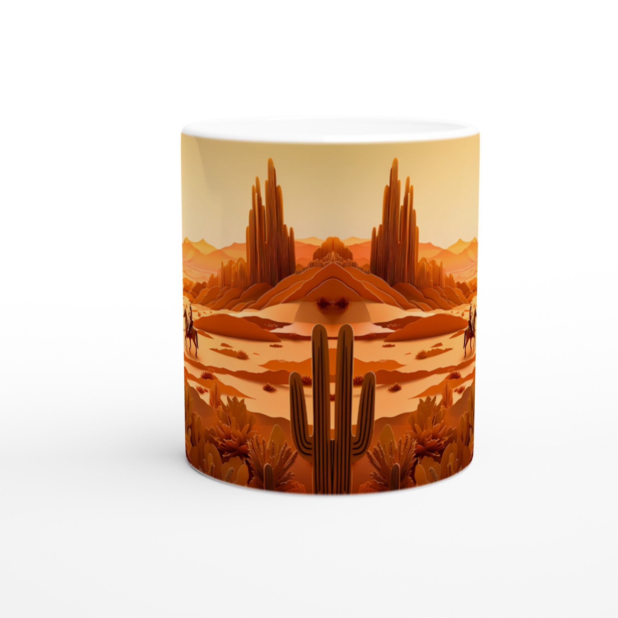 Western Horizon Keramisk Mugg - 11oz Kaffe, Te, Varm Choklad i 7 Färger 8 564c4d16-f1c7-439f-a2f0-f386e7b3af91