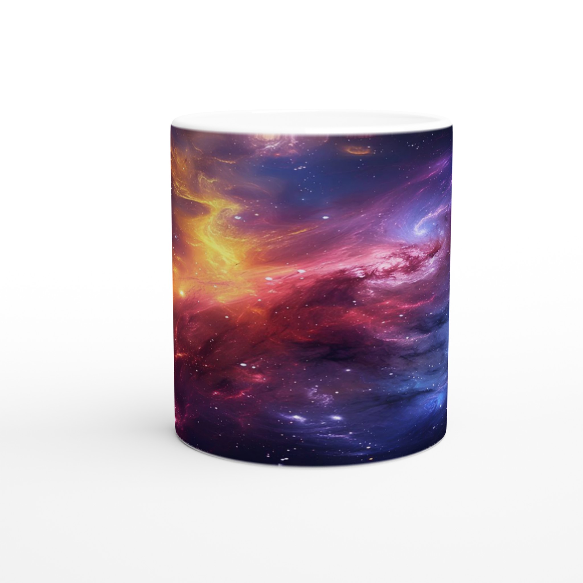 Kosmisk Nebulosa Keramikmugg - 11oz, Levande Galaxdesign & Välj din färg! 8 565a3a35-b0b4-4df1-a763-f1999236b5c5