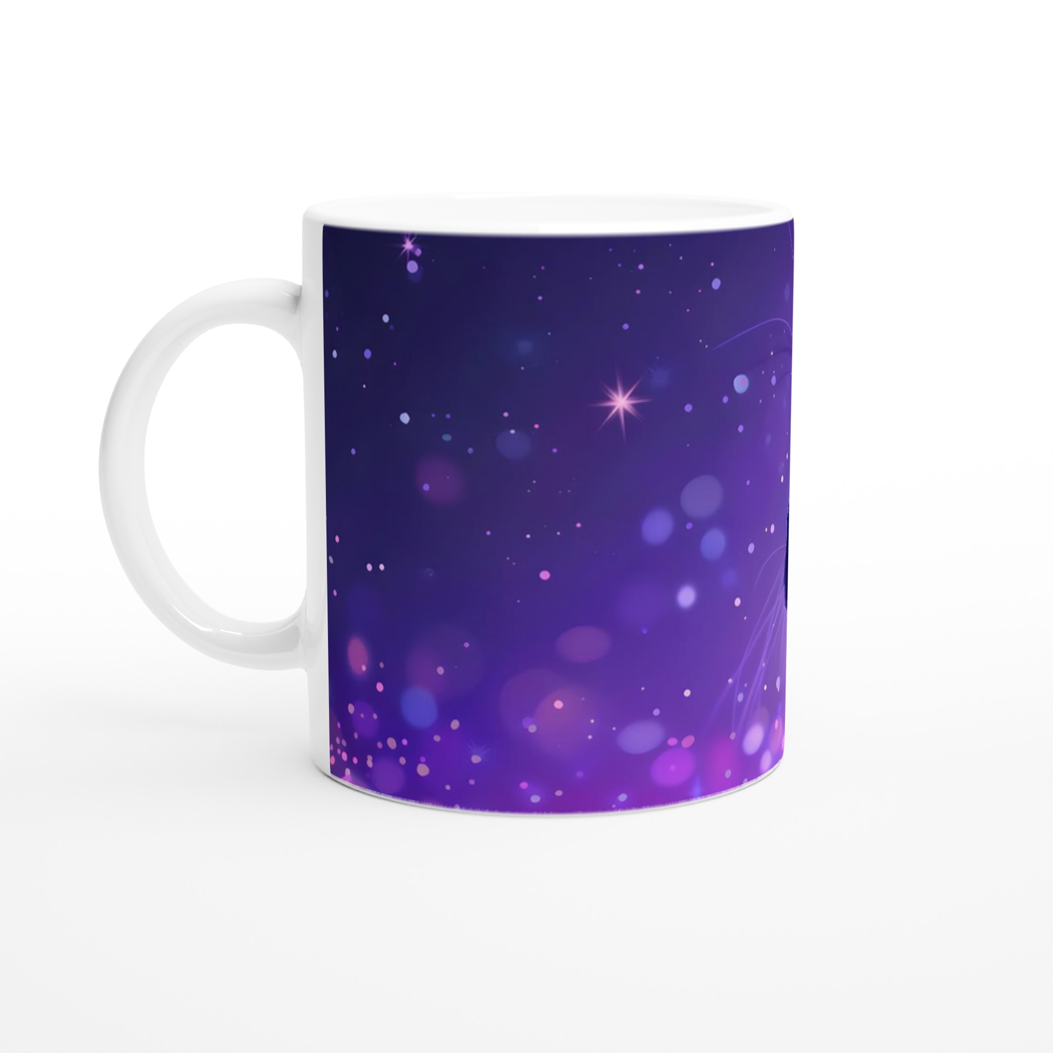 Magisk Nattkatt Keramikmugg - 11oz drömfull design i din valda färg 1 565f8572-9ff7-4007-adfc-1f00f9bc7f6b