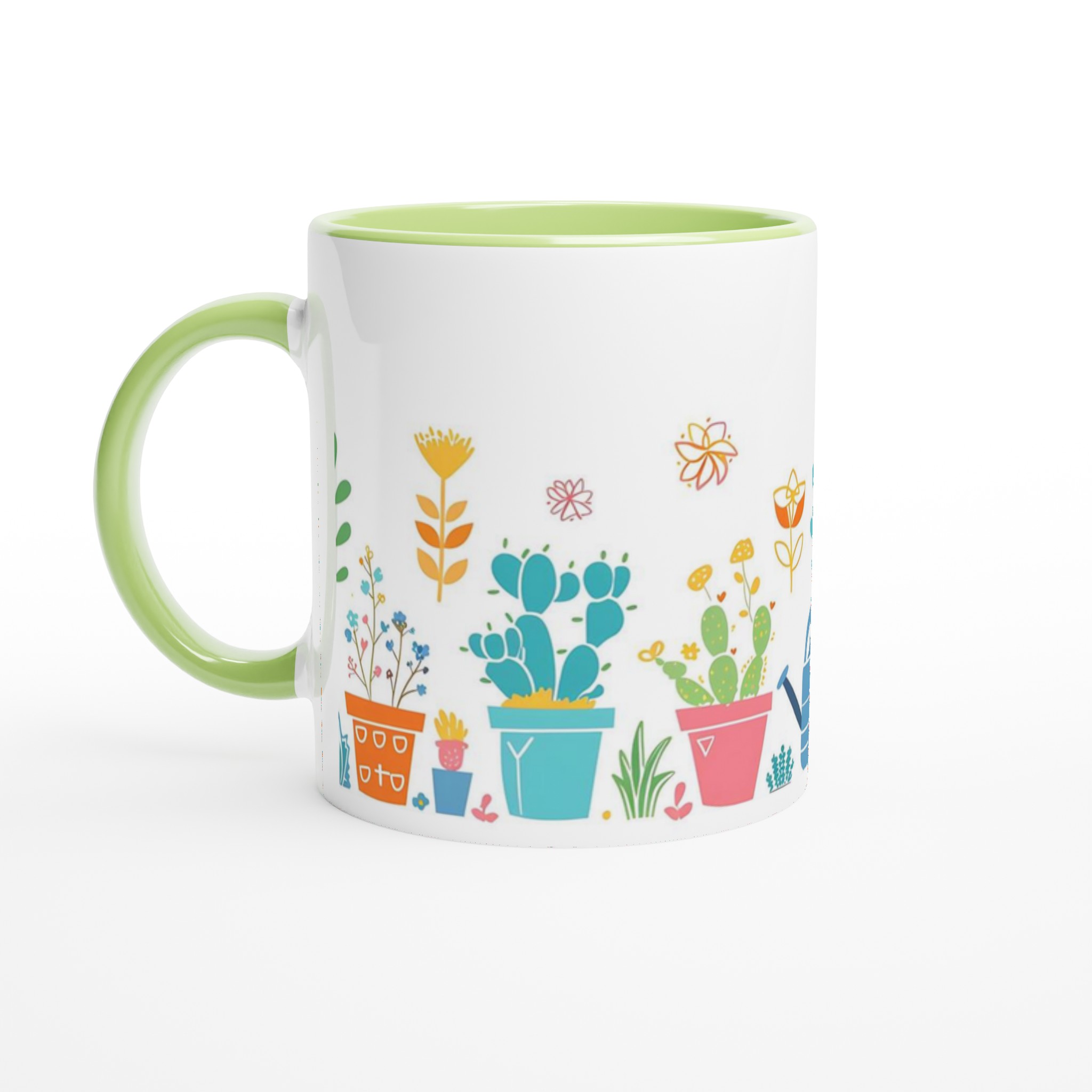Minimalistiska Botaniska Keramikmugg - 11oz, Välj din favoritfärg! 3 56608113-f1bc-4dd0-8855-4031f279862e