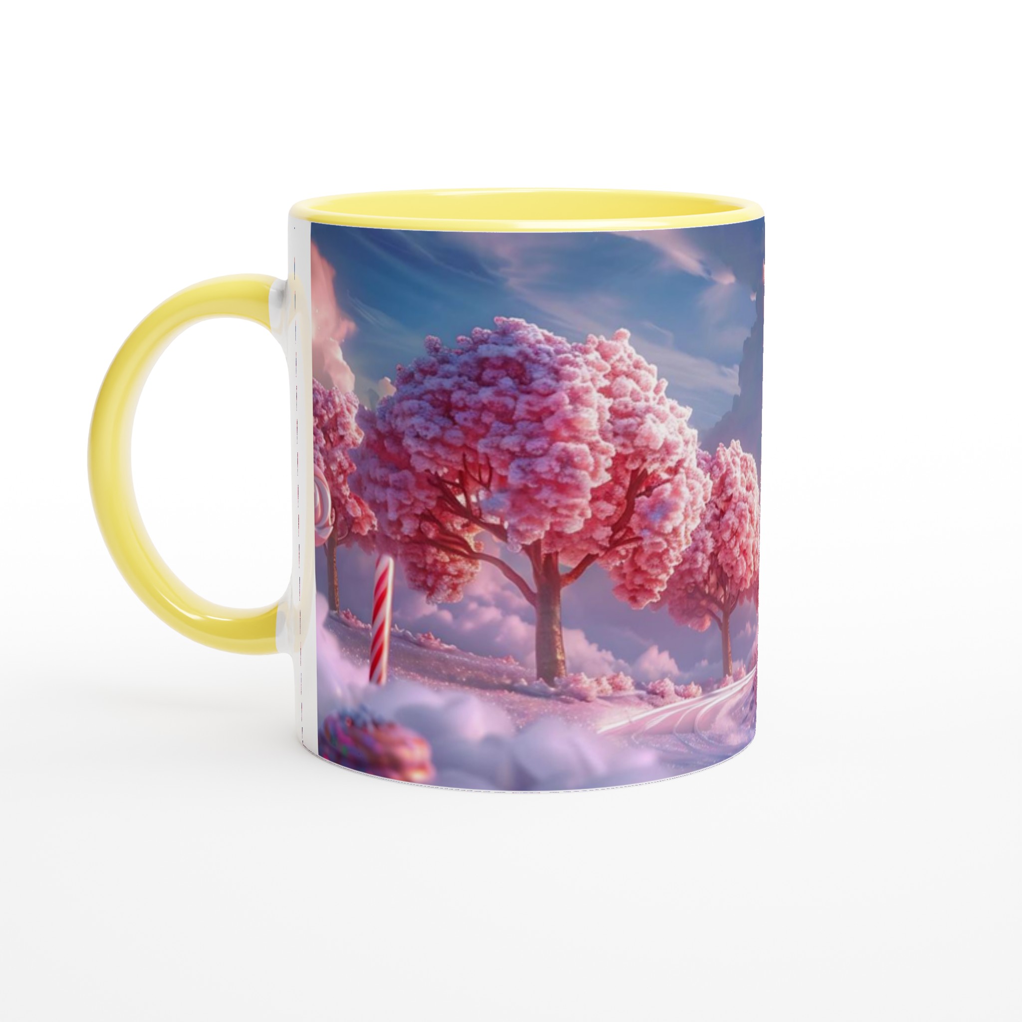Drömsk Godislandskap Mugg – 11oz Keramikmugg i ditt val av 7 Fantastiska Färger 5 5664c164-5d28-46c8-a705-5524ab3ac982