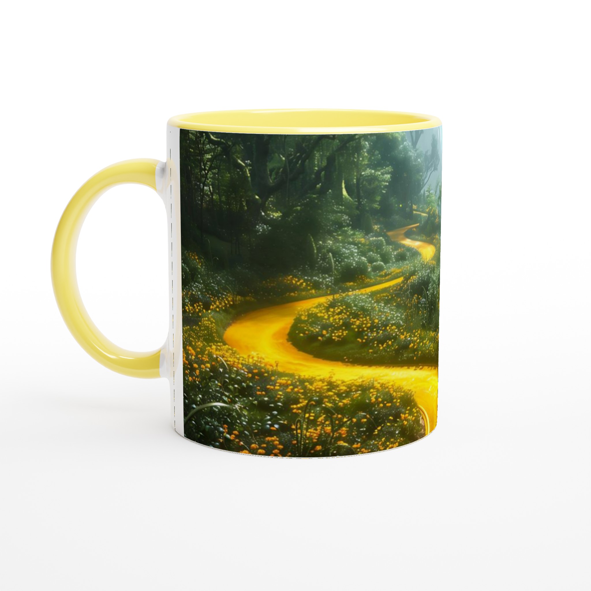 Förtrollad Skog & Gyllene Slott Keramisk Mugg – Dröm Dig Bort med Varje Klunk 5 56c608d1-4b3a-42b6-8664-b6410de0dc1b