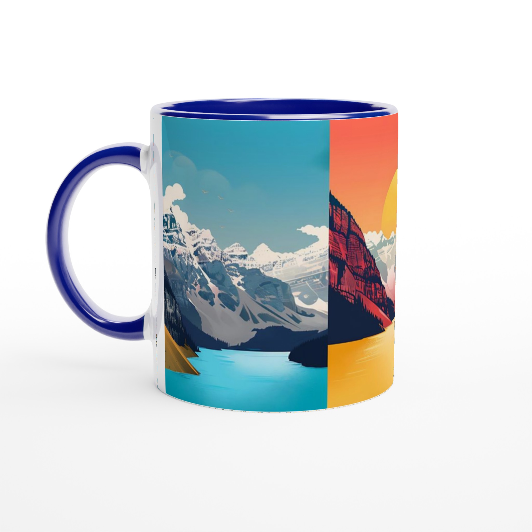 Majestic Mountain Lake Mugg – Välj din Färgstarka Utsikt! 4 578c30c4-7b46-4512-87f2-2297b501b174