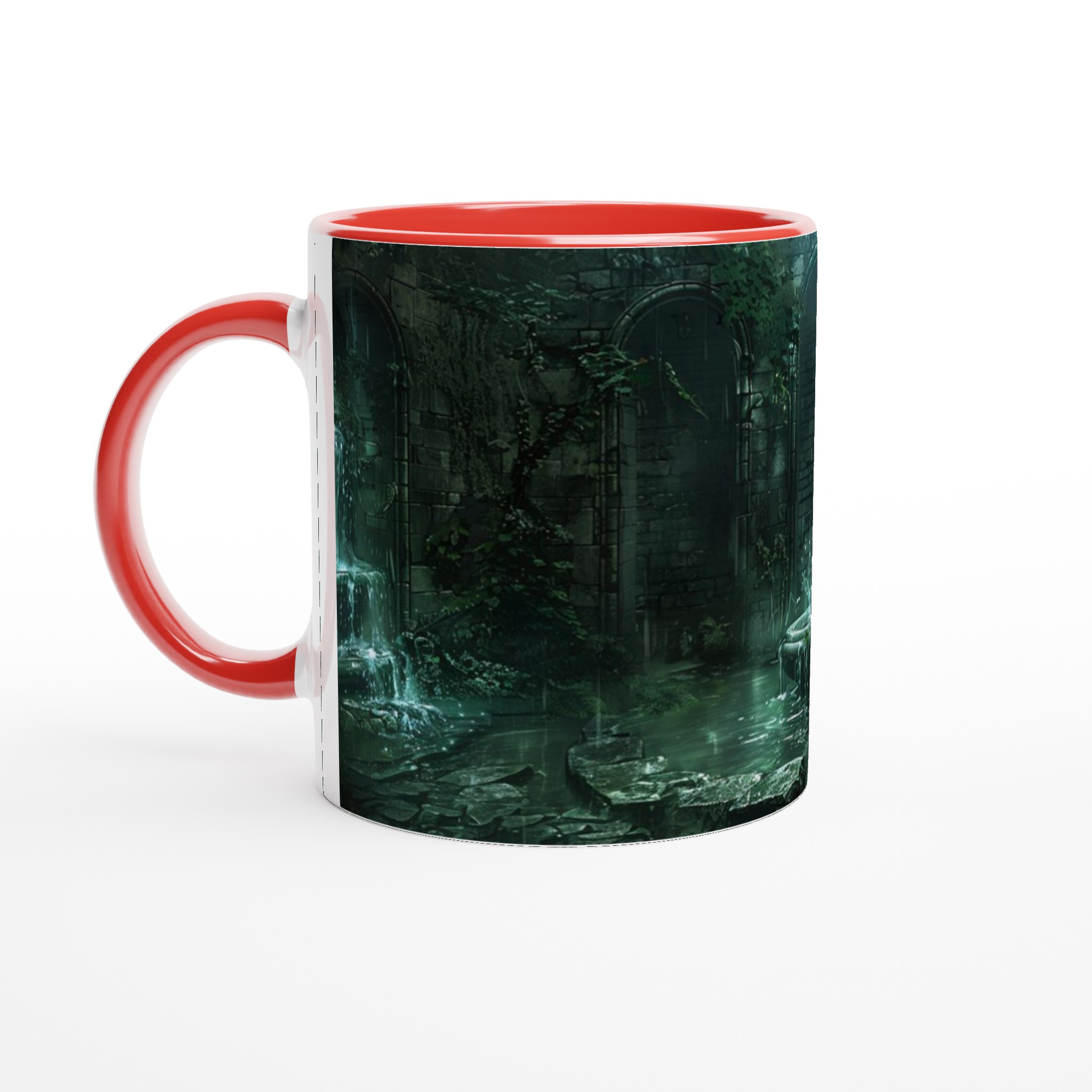Mystisk Grotta Keramikmugg - 11oz Kaffemugg med Fantasikonst & Färgval 2 57a1878a-84cb-4d59-a016-676ddb15eeb8