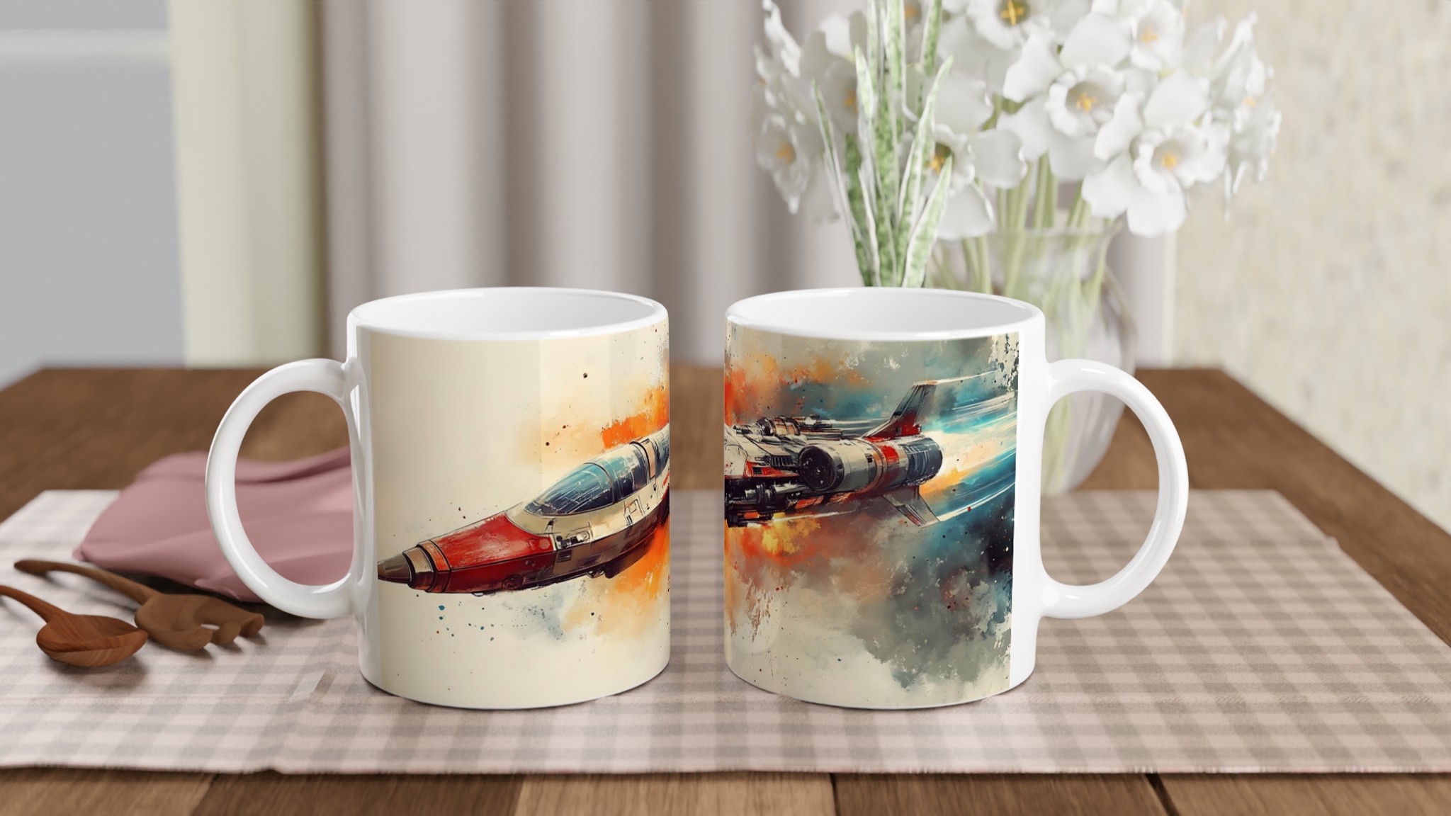 Space Voyage: Dynamic Fighter Jet Mugg – Välj din färg! 10 57b8ea47-59a0-411f-bf33-cb79dbb8e078