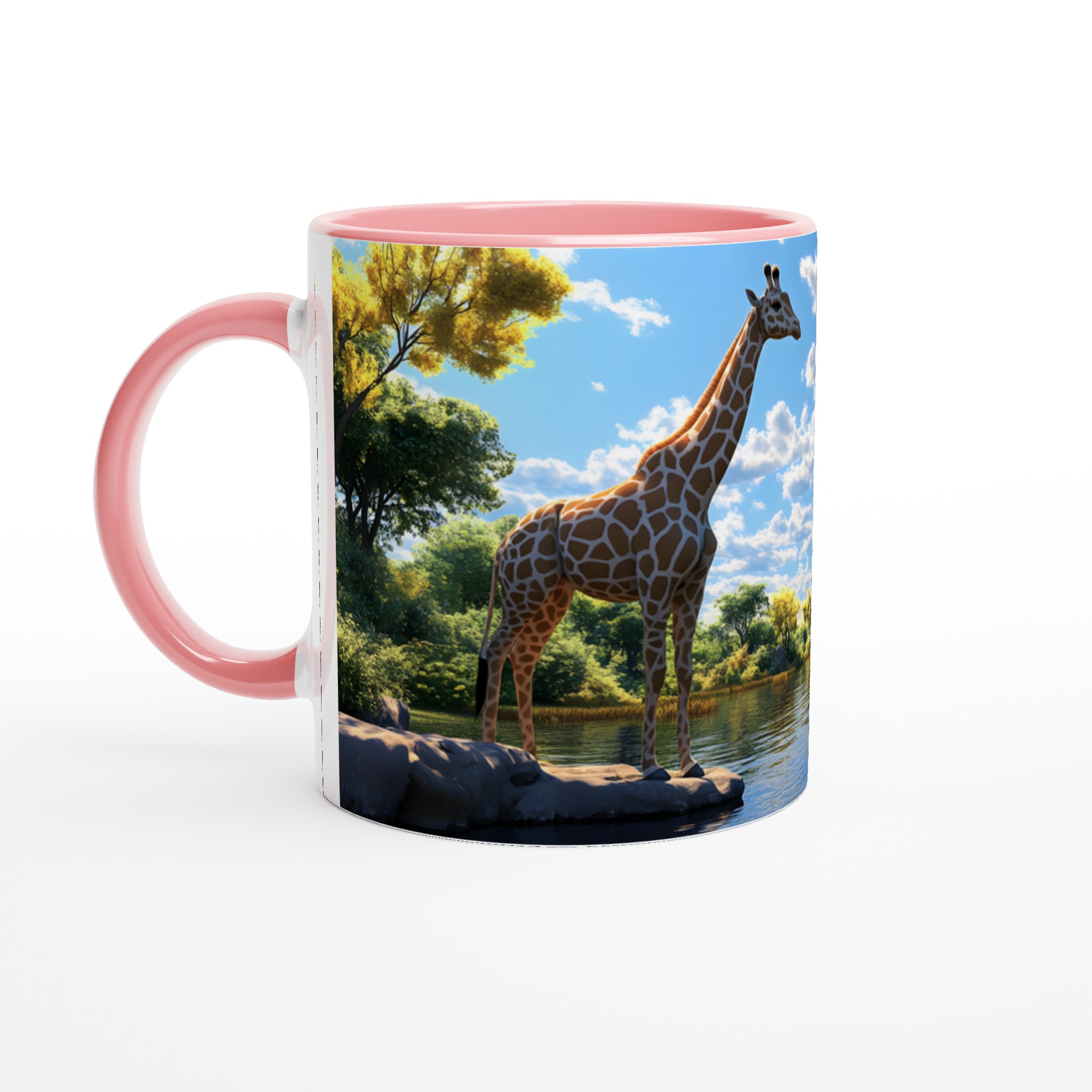 Giraffe vid Vattnet – 11oz Keramisk Mugg för Naturälskaren 6 5822588c-dfe8-45d6-b8de-a94922db3742