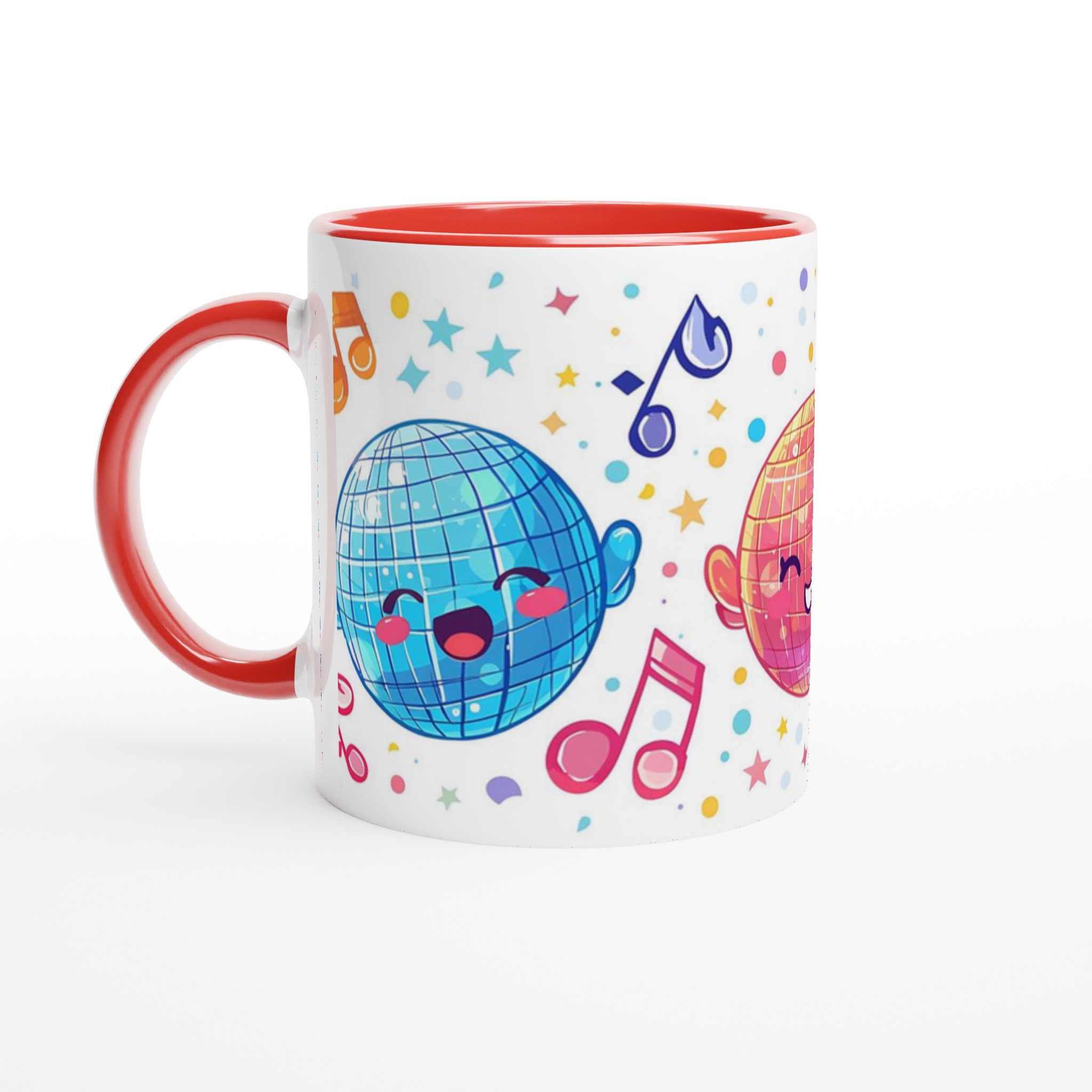 Disco Party Keramikmugg - Charmig & Färgglad 11oz Kaffekopp för Dansälskaren 2 587bf38e-5dc3-4454-bdab-5fa7c5fe719c