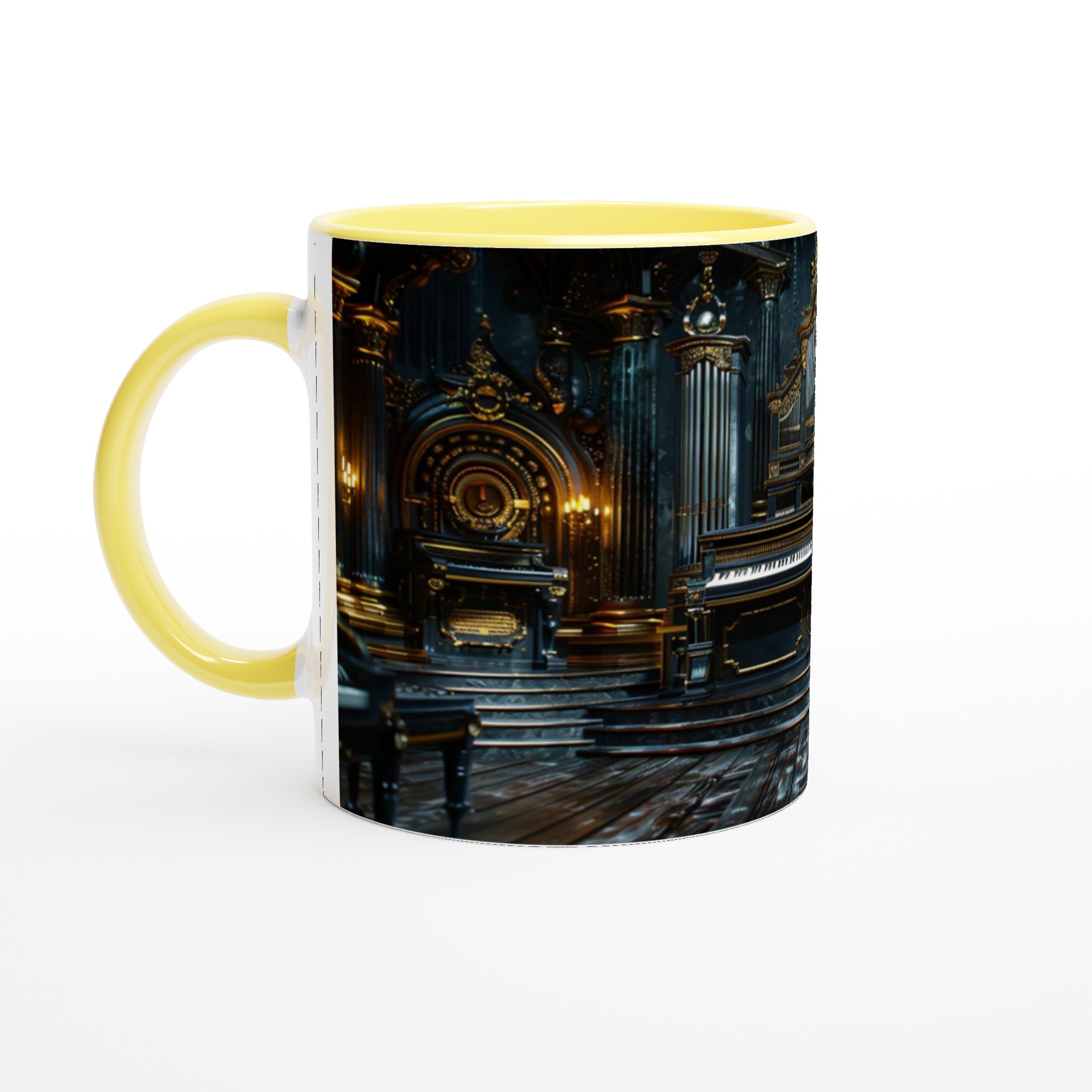 Baroque Elegans Kaffemugg – Lyxig 11oz Keramikmugg i ditt Val av Sju Färger 5 588063df-b876-48d1-a578-2846e04b4fb3