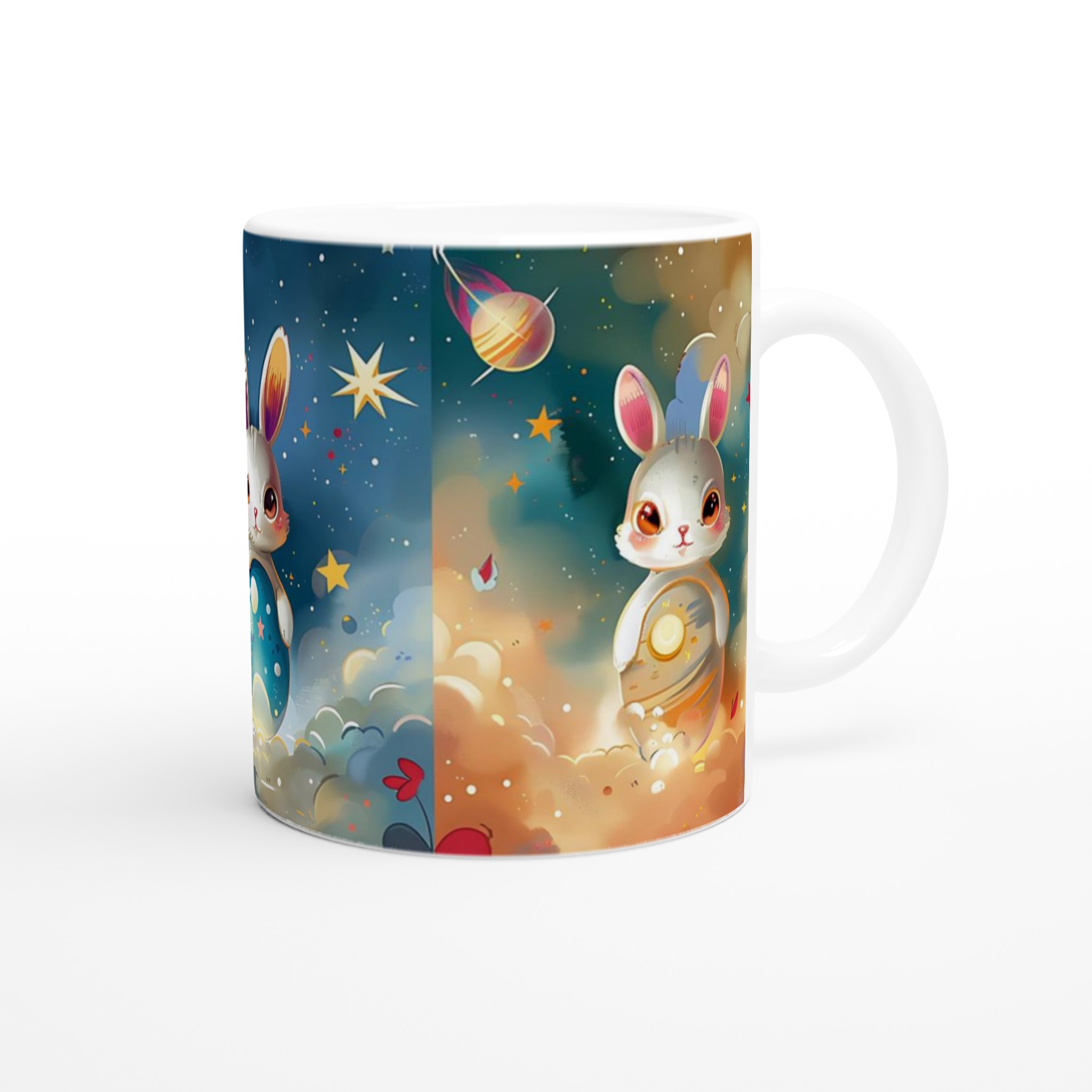 Kosmiska Kaniner Keramikmugg - Magisk 11oz Kaffemugg för Drömmare, Välj din Färg! 9 5896e6e6-ae23-4964-b8ac-ee71e0502129
