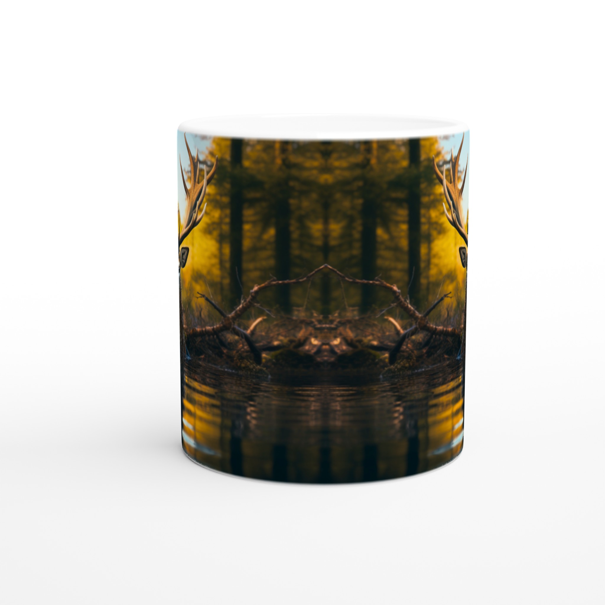 Majestätisk Älghorn Mugg – Vildmarksdesign i Valfri Keramikfärg 8 589d2fa0-0883-4281-9861-4b0a441c164c