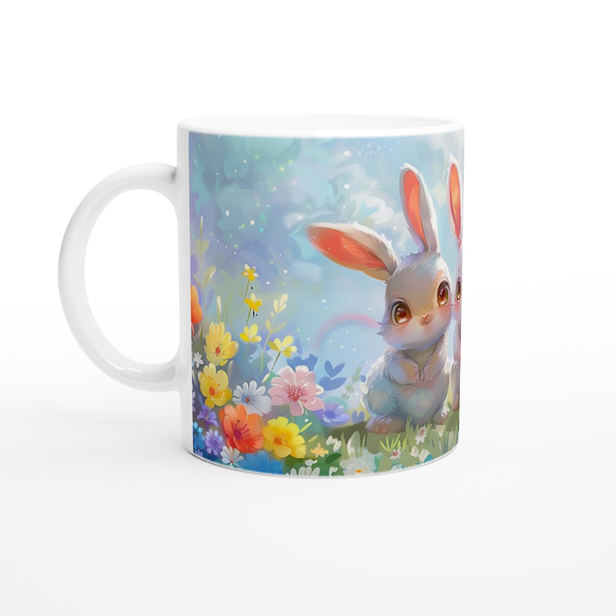 Söta Påskkaniner Keramikmugg - 11oz, Välj bland 7 Livfulla Färger för En Magisk Kaffestund 1 58b247fd-333e-43e0-ba43-037fbf70713f