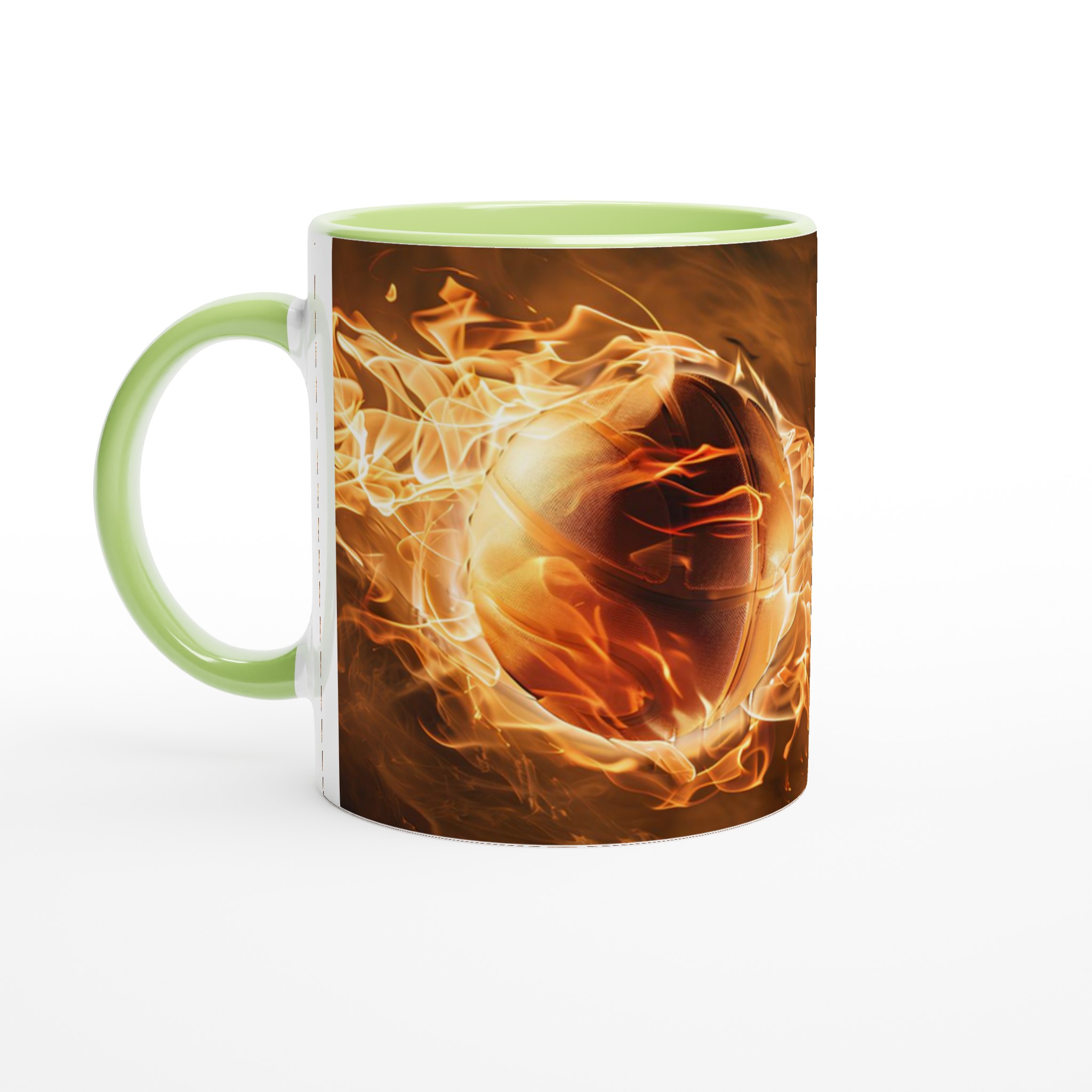 Fiery Basketball Keramikmugg - 11oz, Välj Din Färg! 3 5a75c10f-0eb5-4bcf-8f2b-e094e3d4ba27