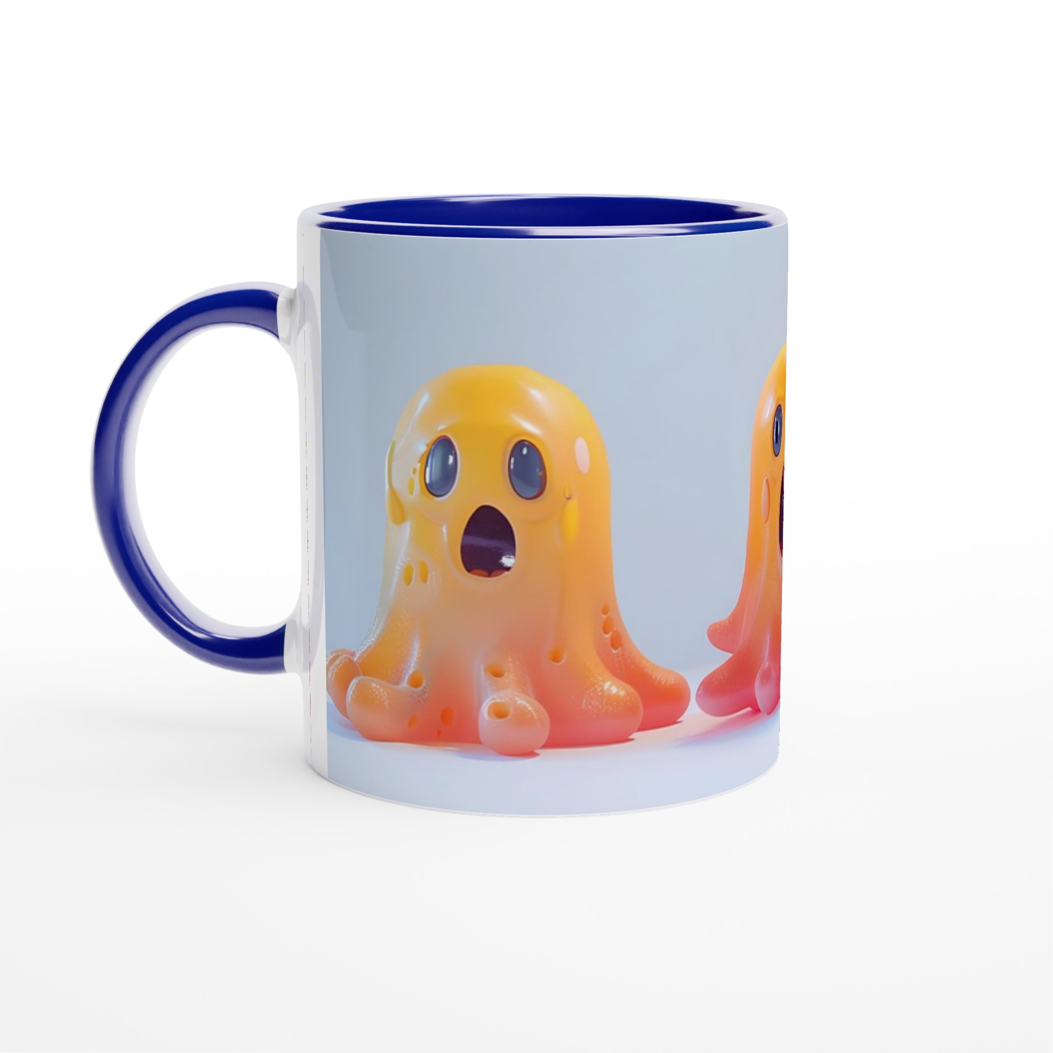 Förskräckt Bläckfisk Keramikmugg - Charmig & Färgglad 11oz Kaffemugg i Ditt Val av Färg 4 5a957914-2794-420b-bdf5-e8d3655f556a