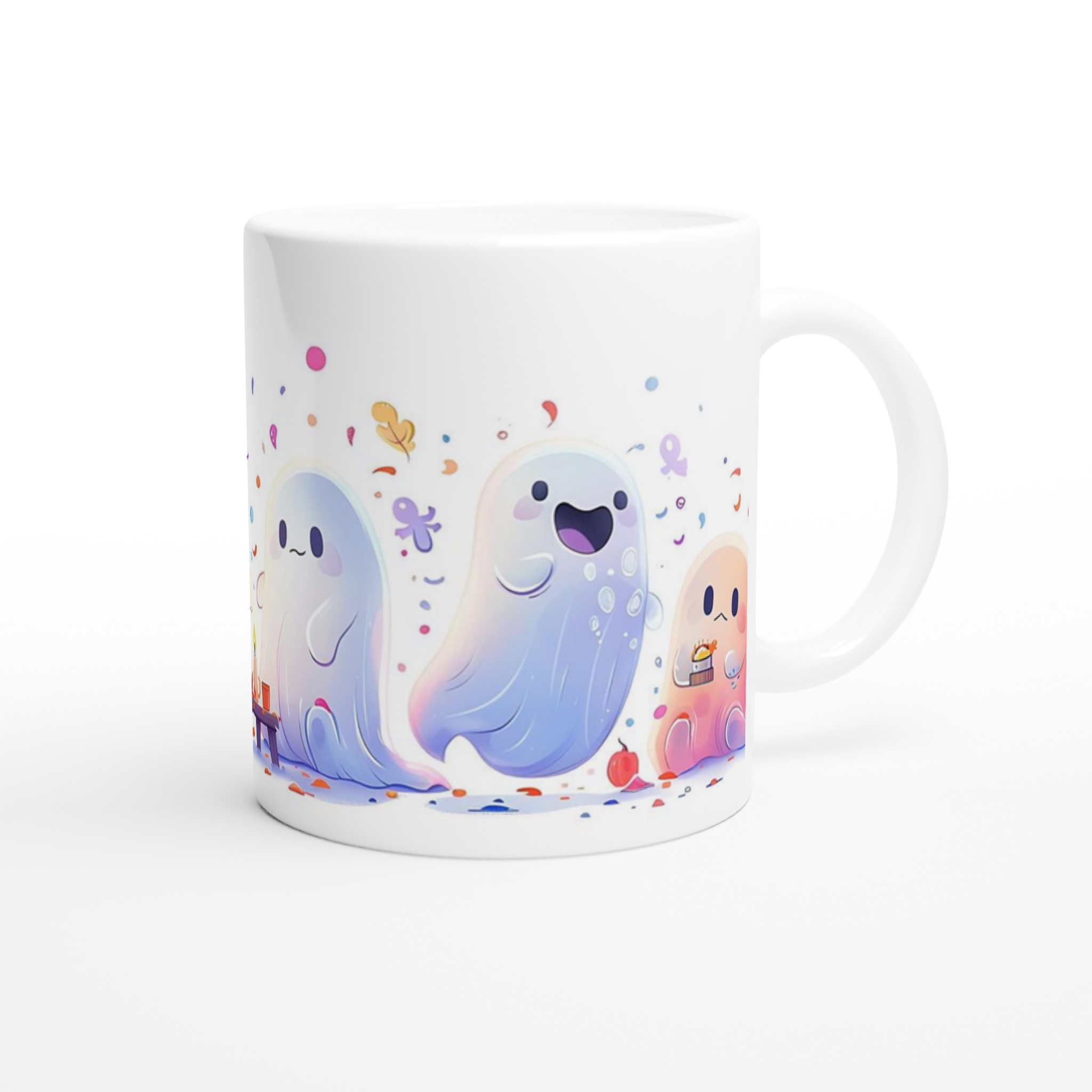 Söta Spökfest Keramikmugg - 11oz Rolig Halloween Mugg med Färgstarka Spöken 9 5acfcc22-e2bd-468c-bd02-0287660cdf32