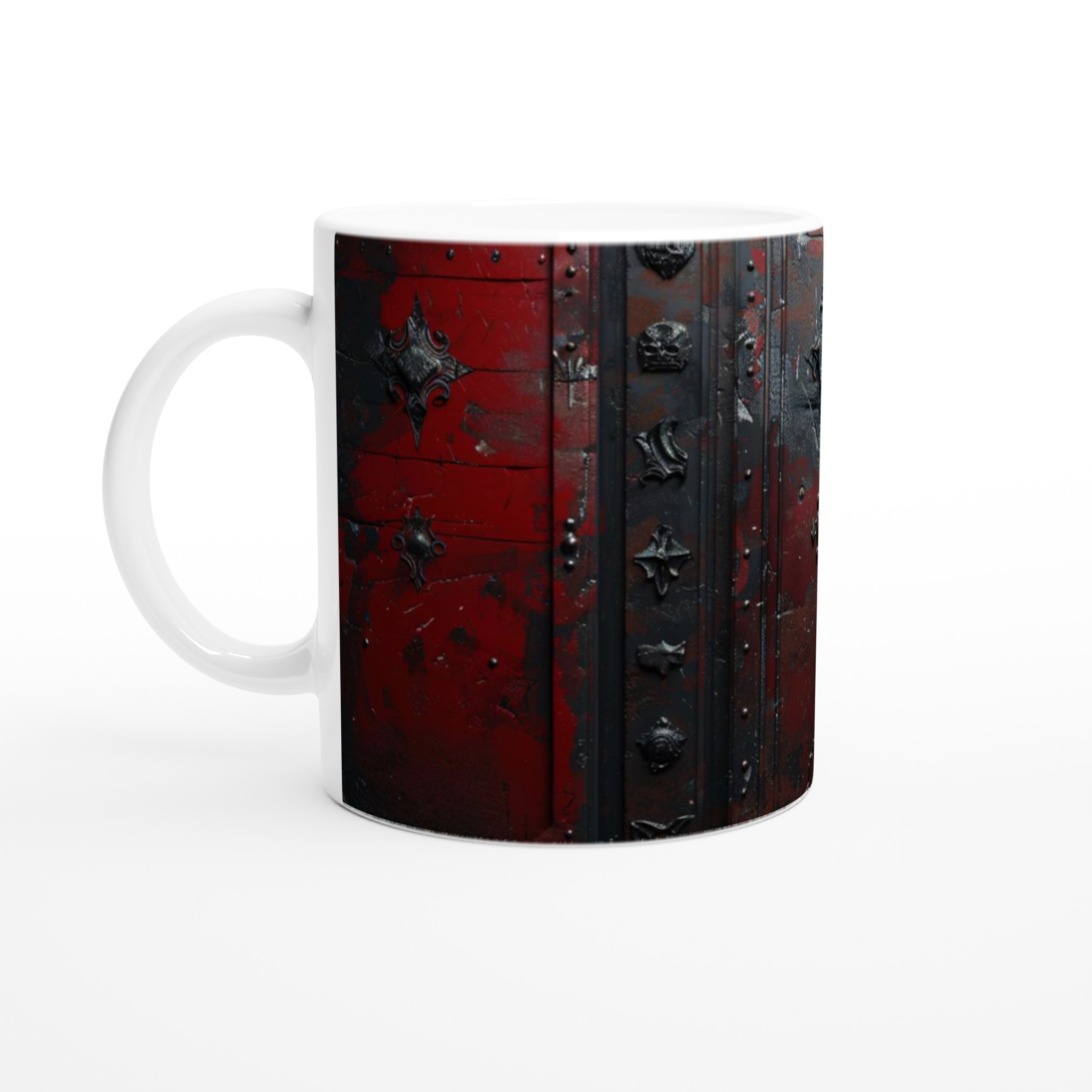 Gotisk Schackmönster Keramikmugg – Rustik & Mystisk 11oz Kaffemugg i Ditt Val av Färg 1 5b1bdb05-1ef6-4e04-b610-4edb9b04b85f