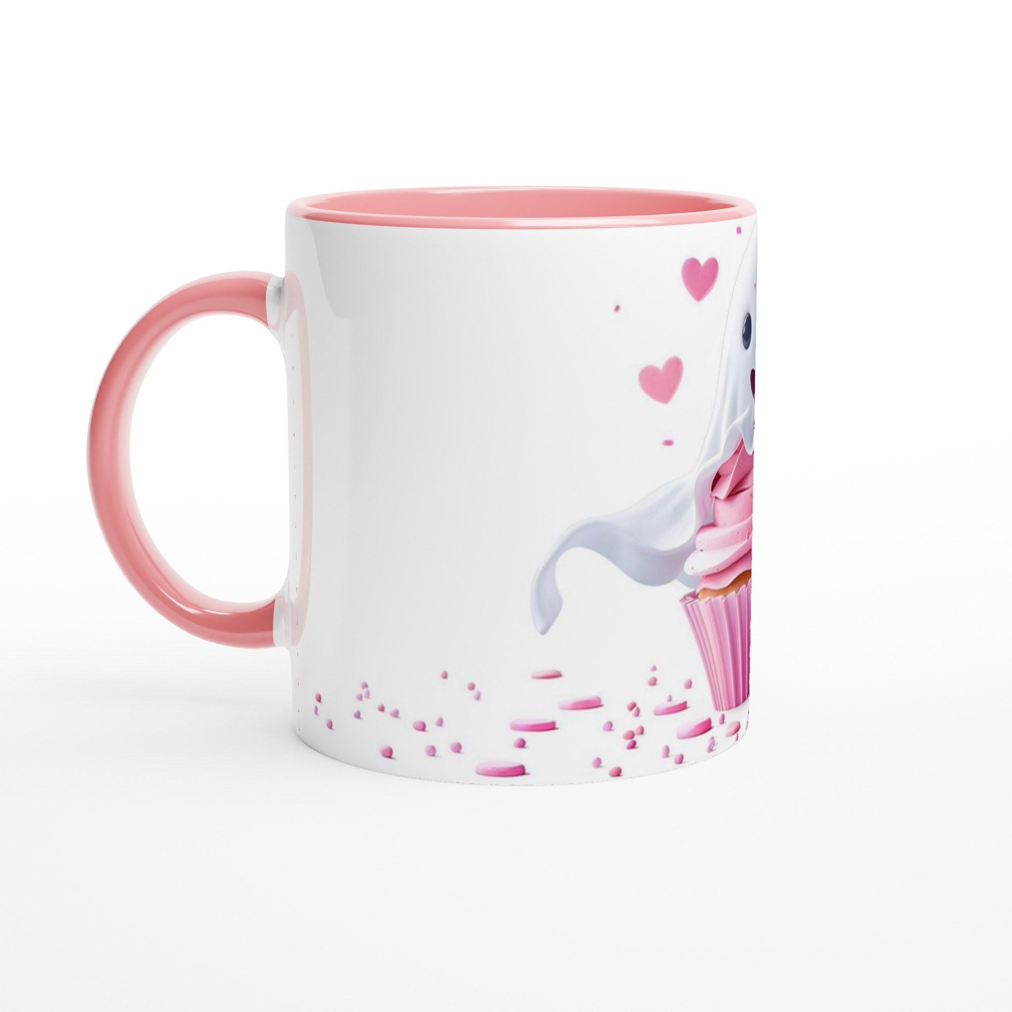 Sötaste Spöket Cupcake Keramikmugg - 11oz Kawaii Design för Fika & Kaffe i Valfri Färg! 6 5b4be613-abba-4efa-88d2-f098c1b6ec02