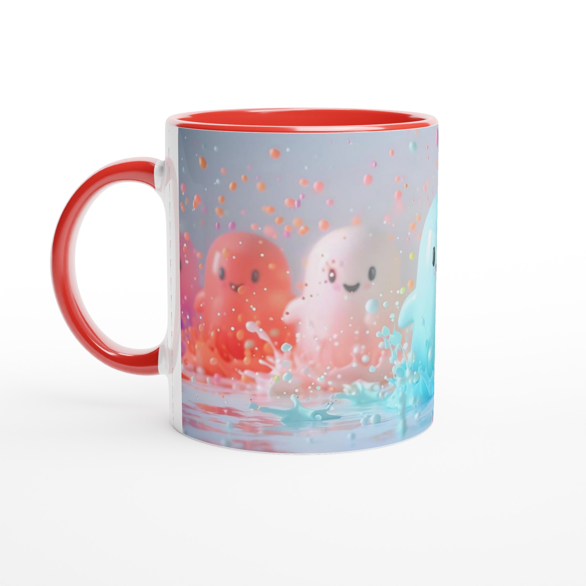Glad Splash Ghost Keramikmugg – Färgglad 11oz Kaffemugg i ditt val av 7 nyanser! 2 5bc2c338-3c48-4dba-830d-61097d260f1c