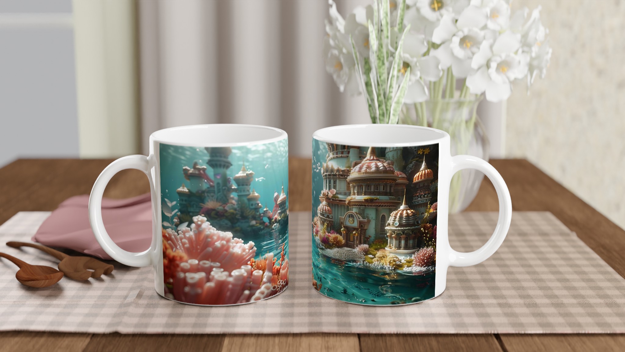 Förtrollande Undervattensrike Keramikmugg – Din Kaffepaus i Atlantis Stil 10 5bc9867c-b56c-4055-b754-40d53005dd68