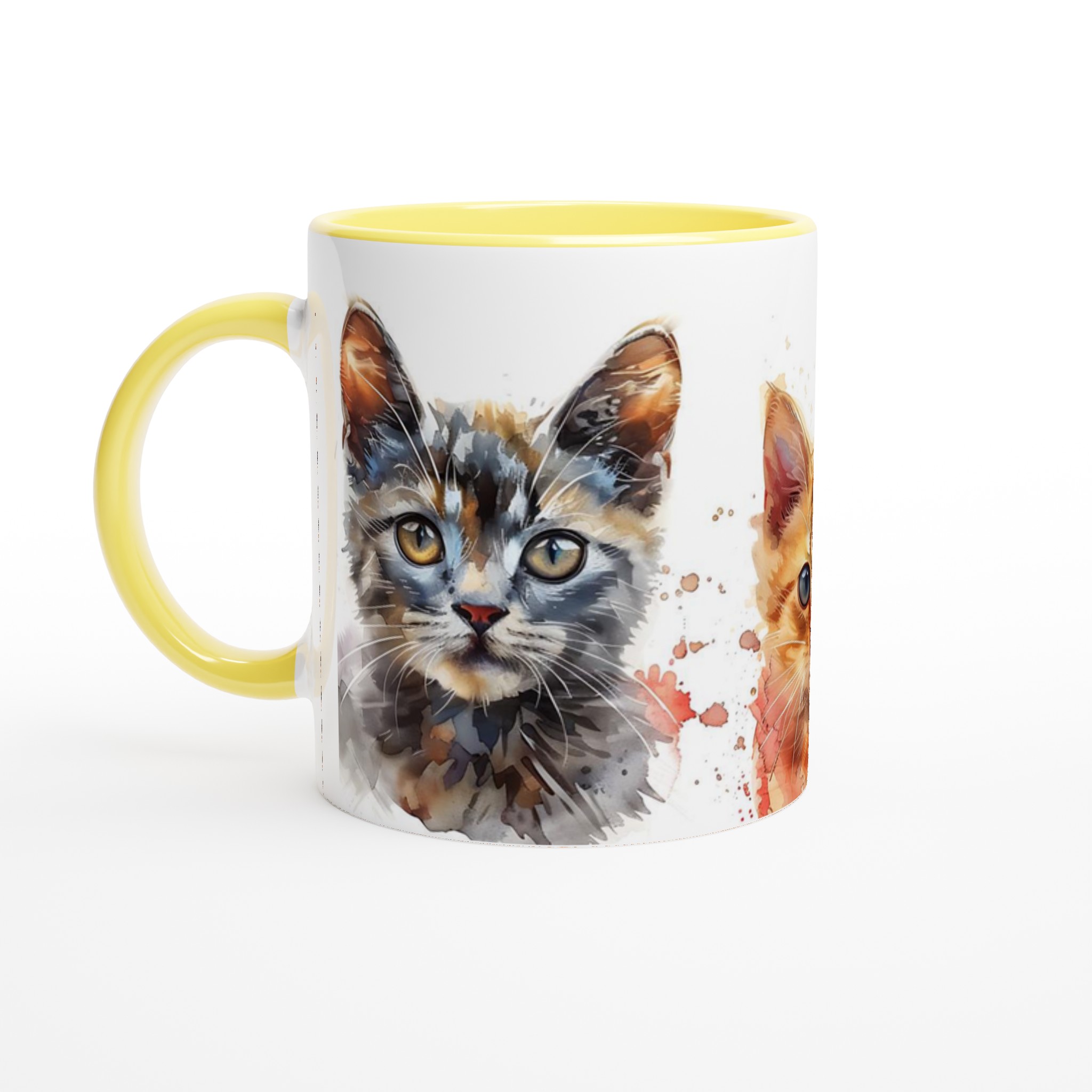 Kattungemugg i Akvarellstil – Personlig Keramikmugg, 11 oz, i Valfri Färg – Perfekt Present för Kattälskare 5 5bd925ec-26c2-4825-a07a-fe6dd92c98f9