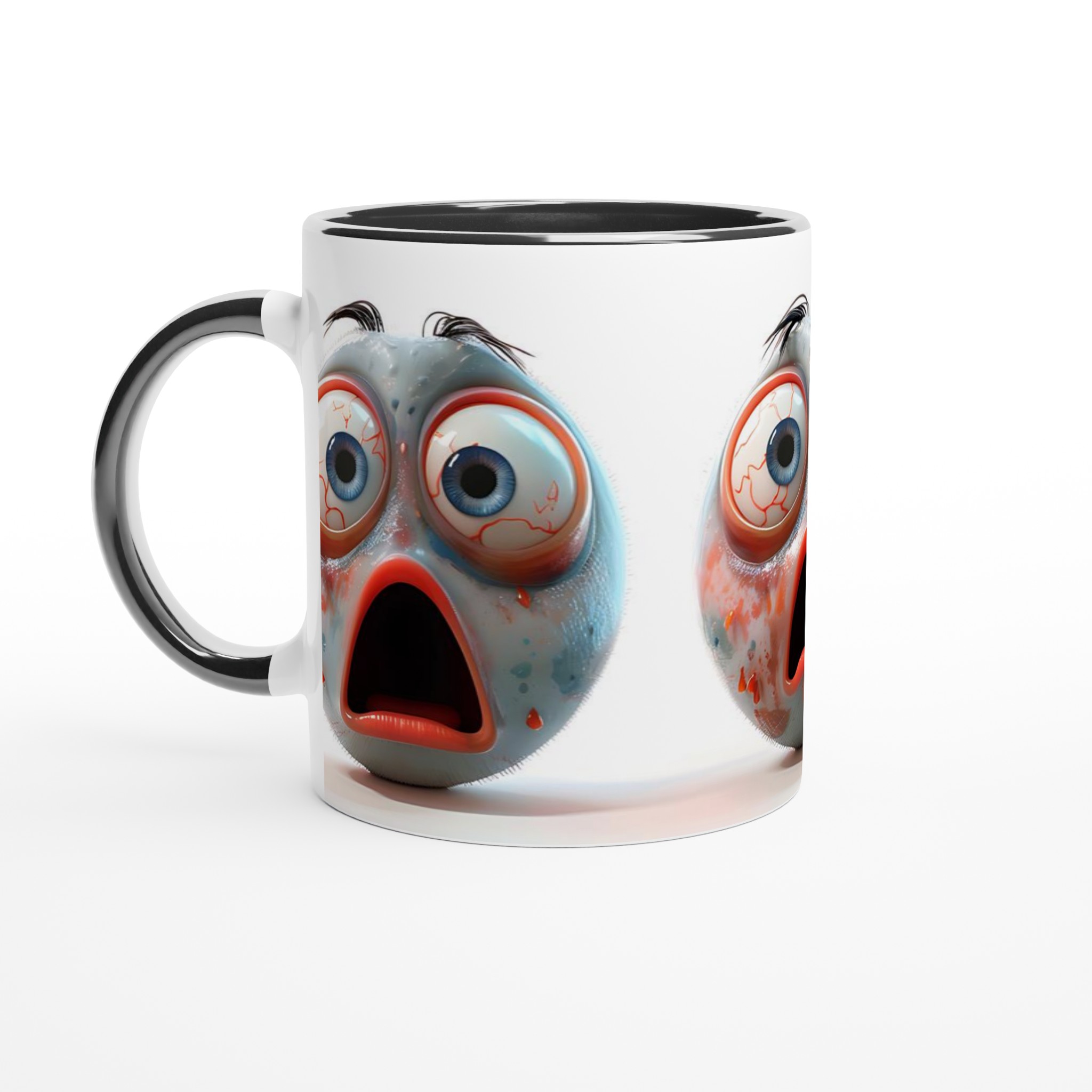 Chockad Emoji 11oz Keramikmugg – Utstickande Design i Flera Färger 2 5c00e6b4-1ae2-4486-b3cc-c3b2b2664691