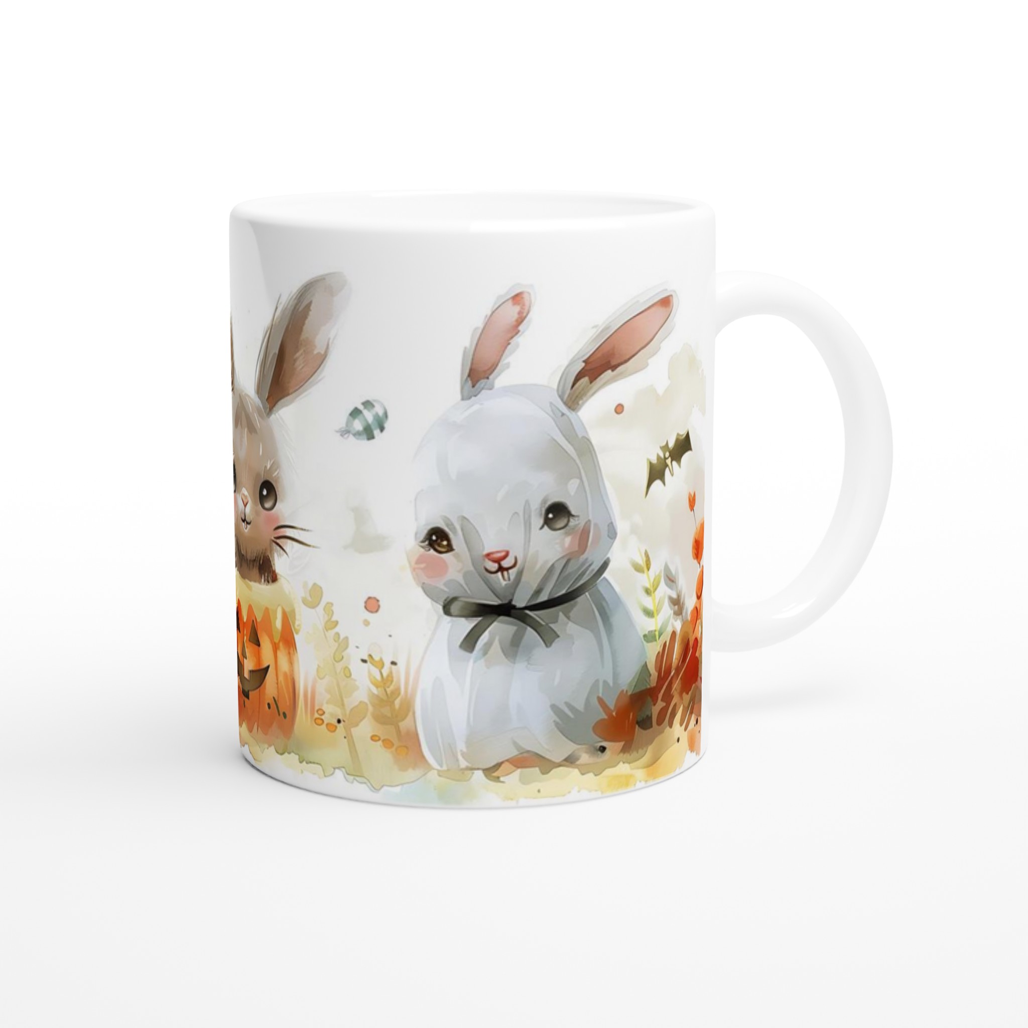 Söta Halloween Kaniner Keramikmugg - Skräddarsy Din Spöklikt Charmiga 11oz Kaffemugg 9 5c2243c7-2056-4aec-824f-5559277b8a39